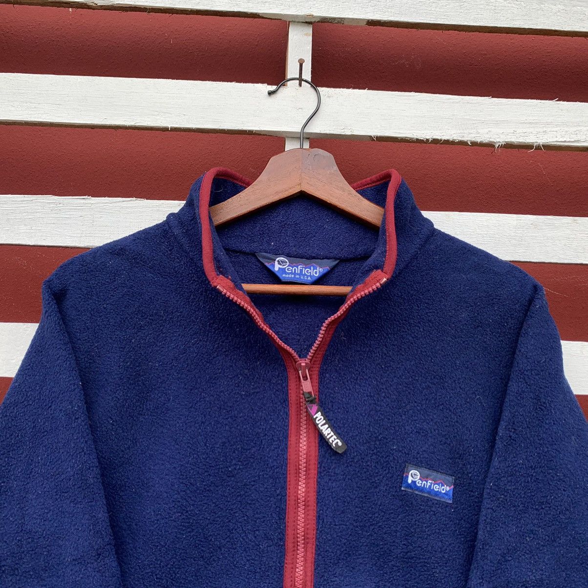 Polartec Vintage 90s Penfield Polartec Blue Fleece Jacket Size US S / EU 44-46 / 1 - 5 Thumbnail