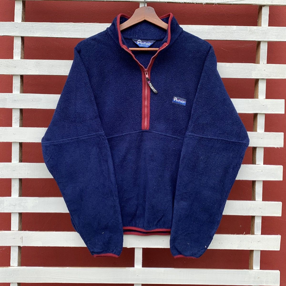 Vintage 90s Penfield Polartec Blue Fleece Jacket