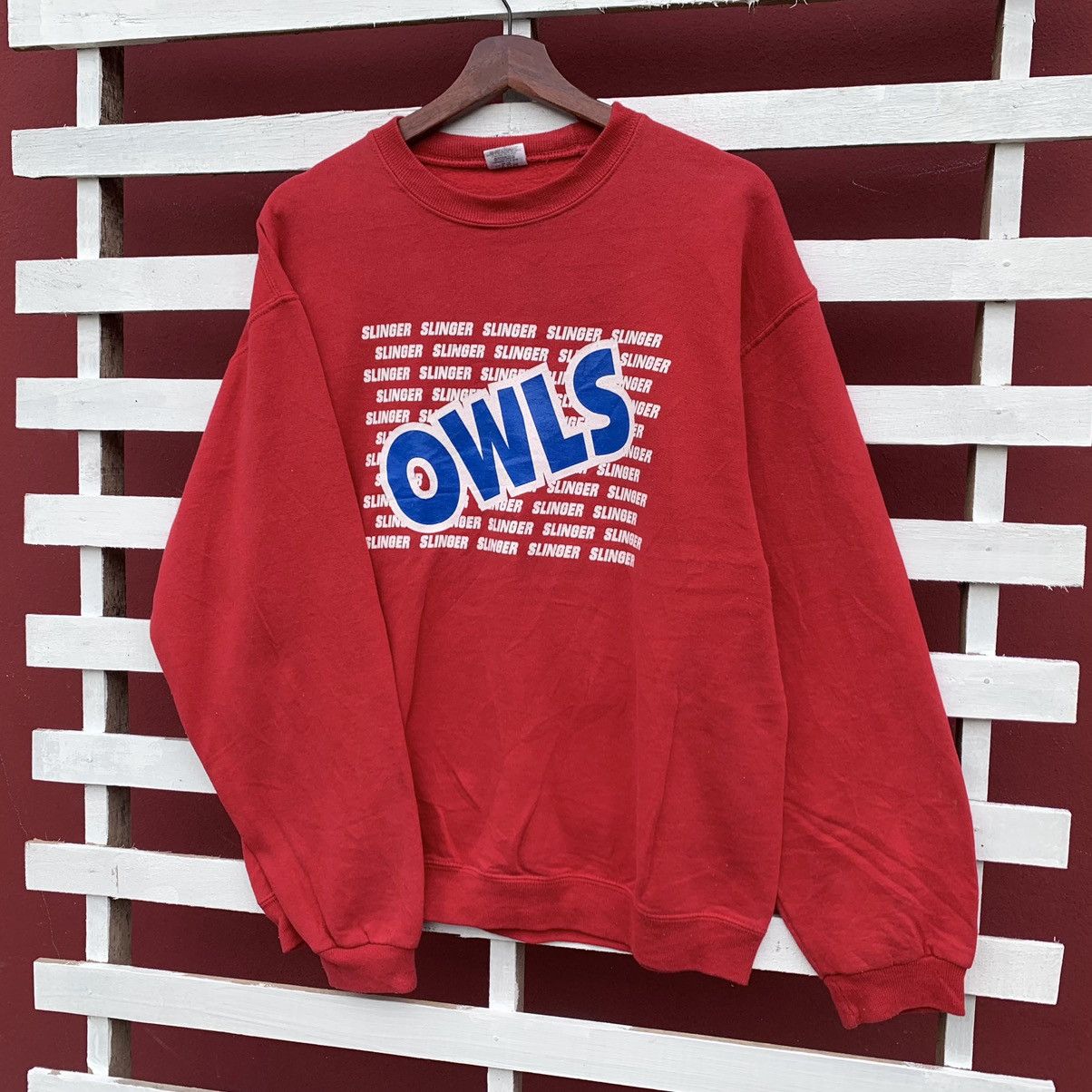 Jerzees Y2K Jerzees Owls Slinger Football High School Sweatshirt Size US M / EU 48-50 / 2 - 3 Thumbnail