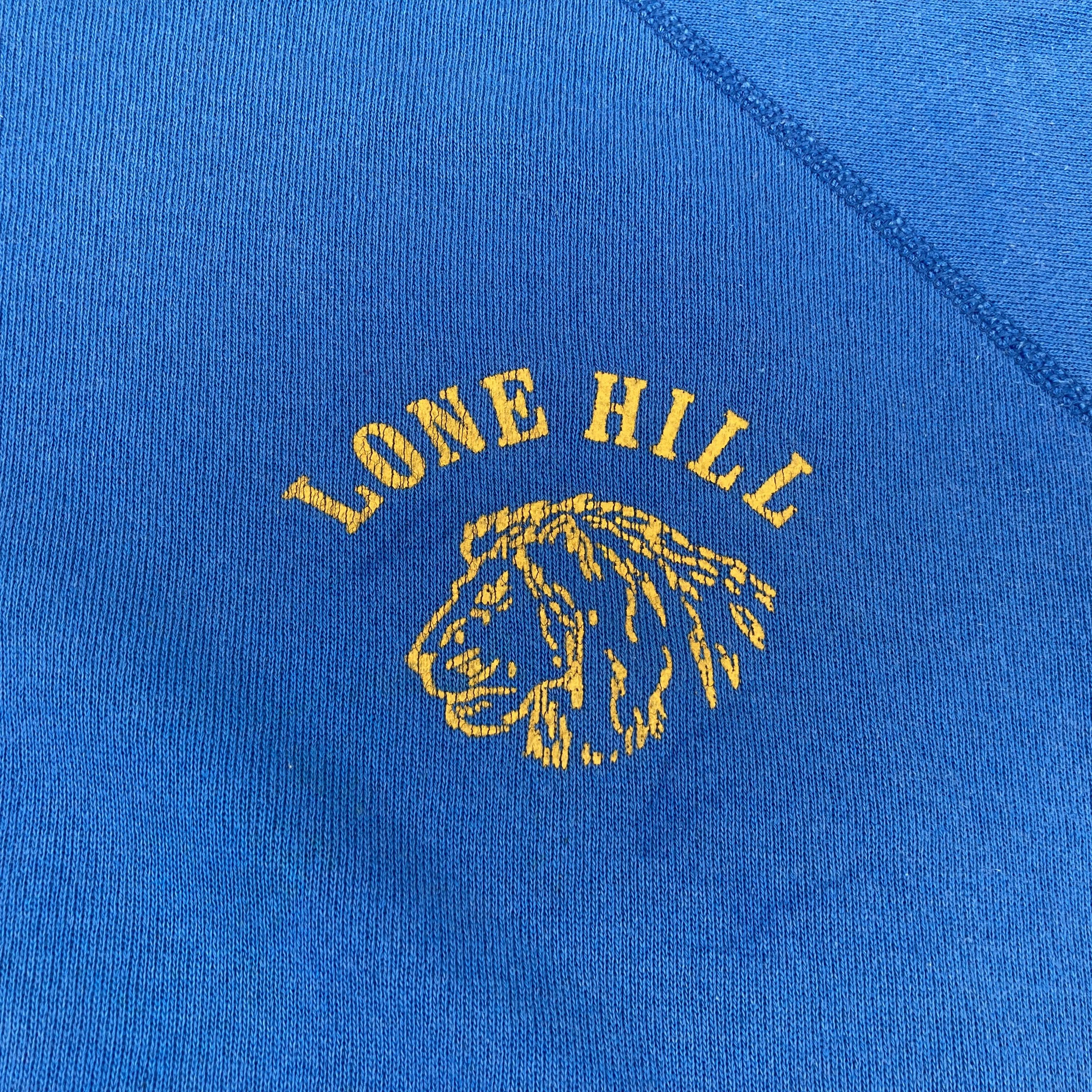 Vintage Vtg Lone Hill Lion Streetwear 90s Style Sweatshirt Size M / US 6-8 / IT 42-44 - 2 Thumbnail