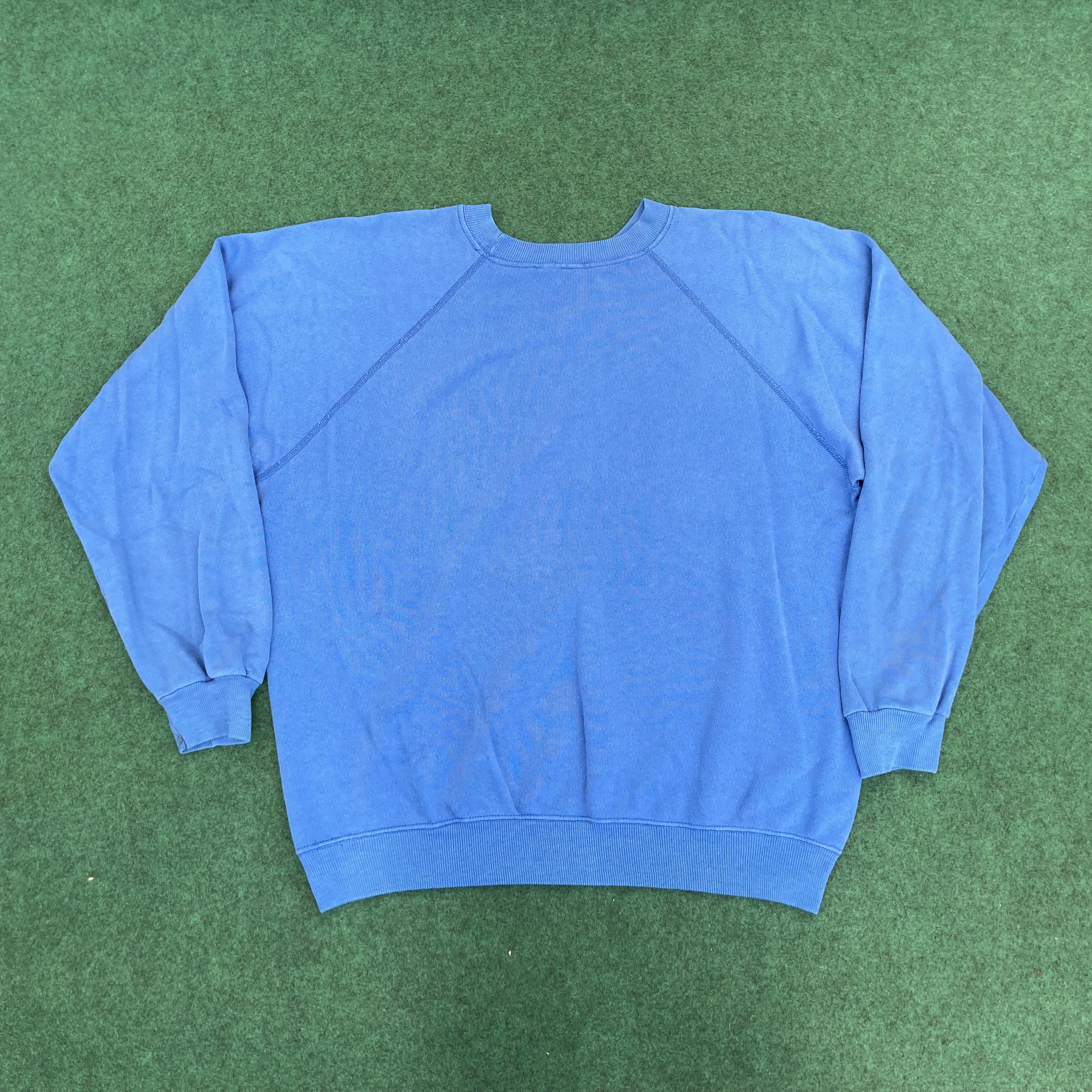 Vintage Vtg Lone Hill Lion Streetwear 90s Style Sweatshirt Size M / US 6-8 / IT 42-44 - 3 Thumbnail