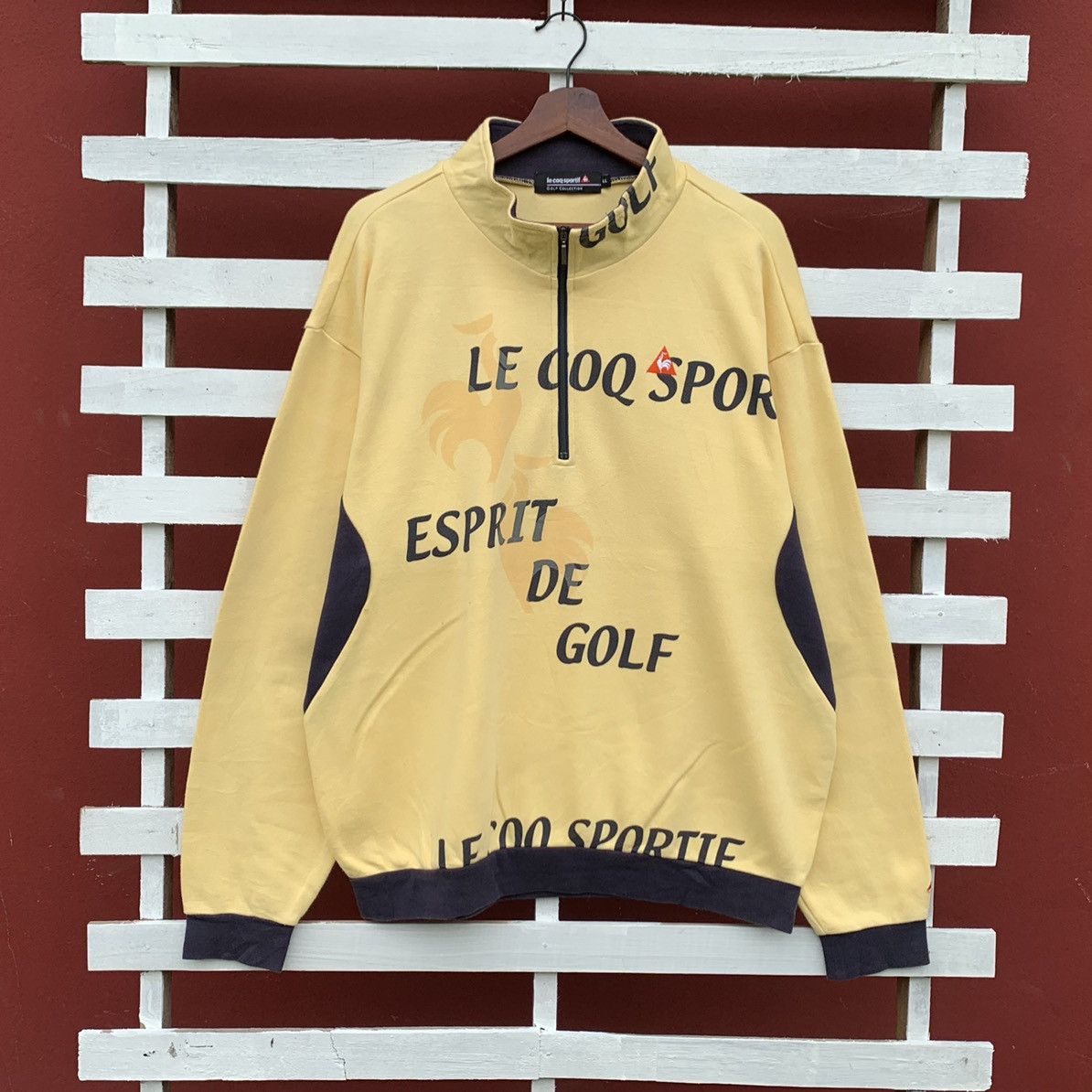 Le Coq Sportif Le coq Sportif Golf Collection Sweatshirt Size US XL / EU 56 / 4 - 2 Thumbnail