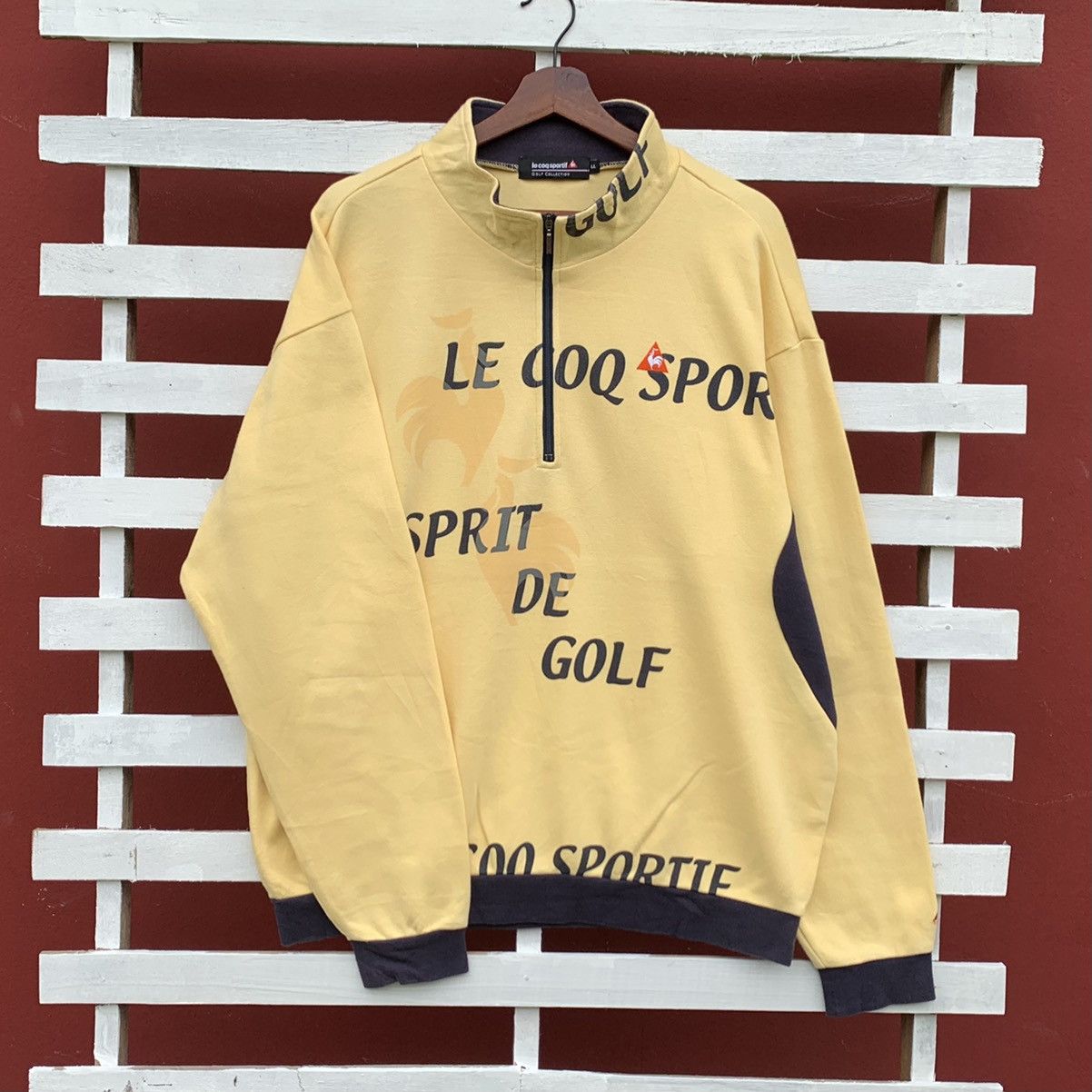Le Coq Sportif Le coq Sportif Golf Collection Sweatshirt Size US XL / EU 56 / 4 - 1 Thumbnail