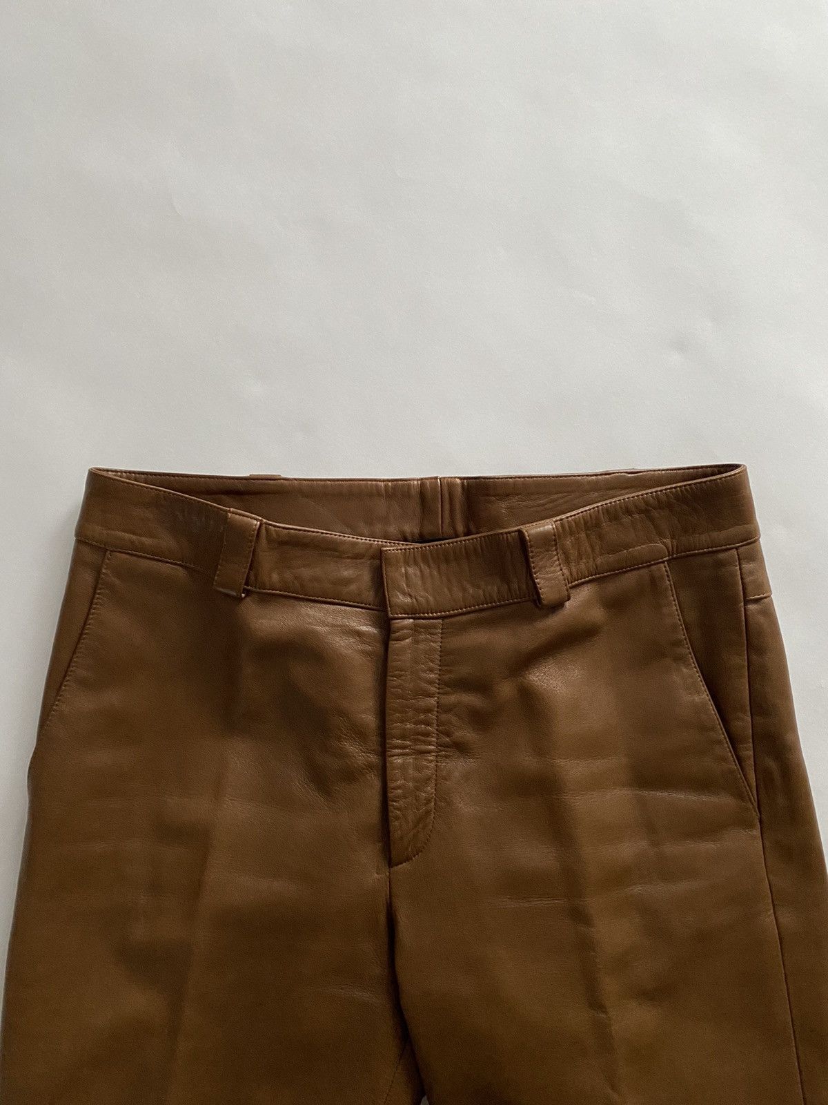 Gucci Gucci by Tom Ford Flared Leather Pants Size US 30 / EU 46 - 5 Thumbnail