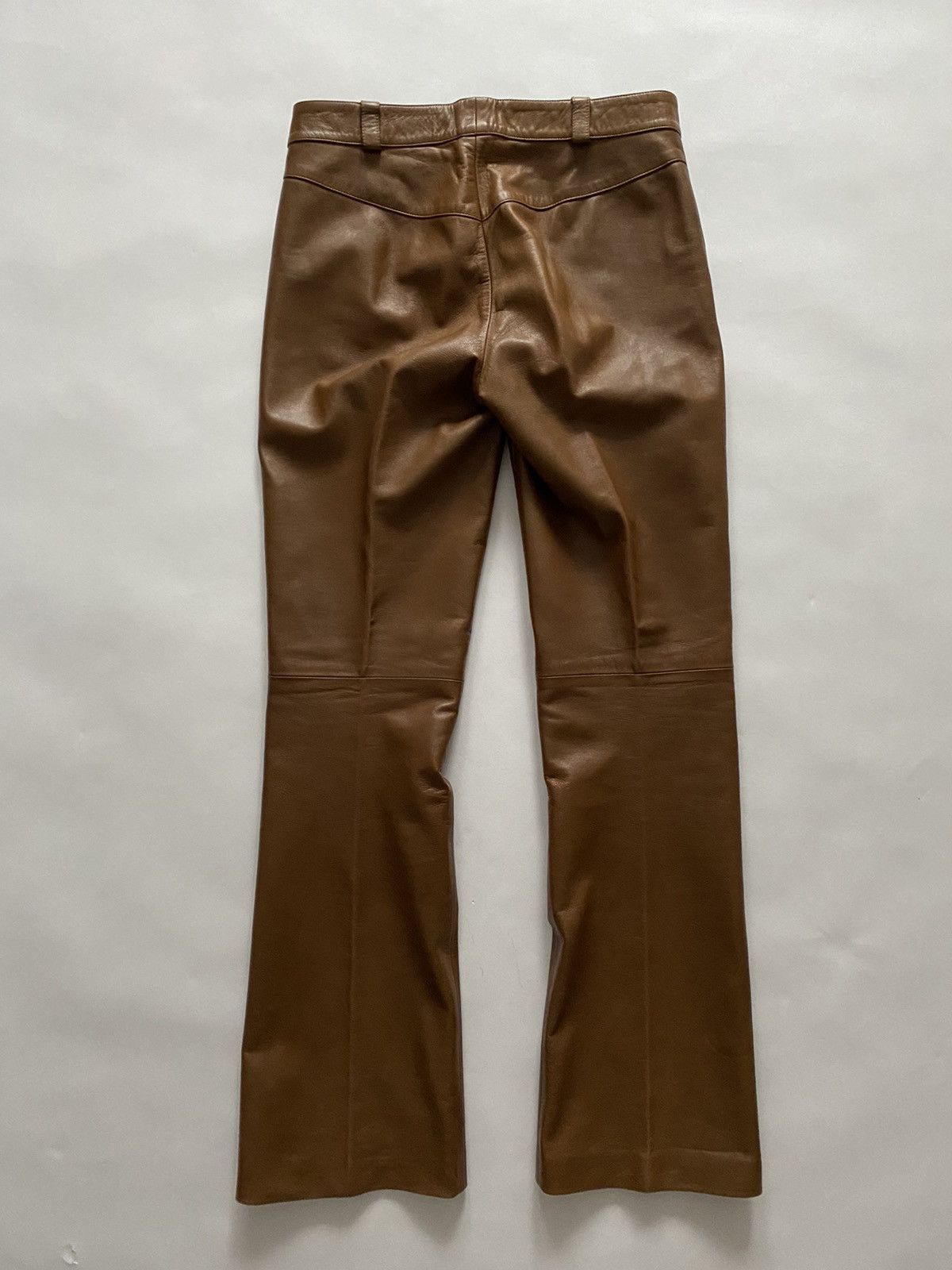 Gucci Gucci by Tom Ford Flared Leather Pants Size US 30 / EU 46 - 4 Thumbnail