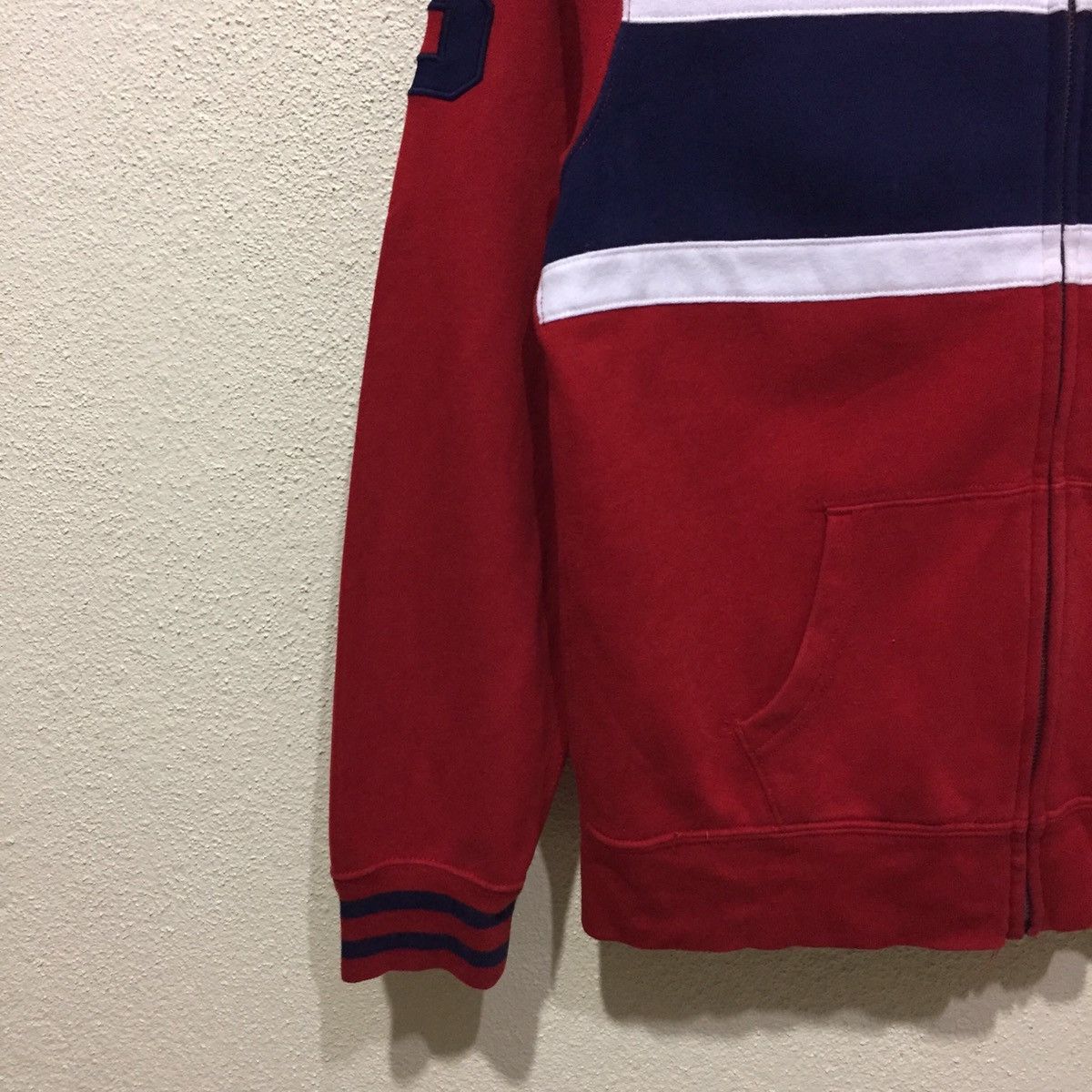 Polo Ralph Lauren Polo Ralph Lauren stripe Sweatshirt Zip Up Hoodie 160 / S Size US S / EU 44-46 / 1 - 2 Thumbnail