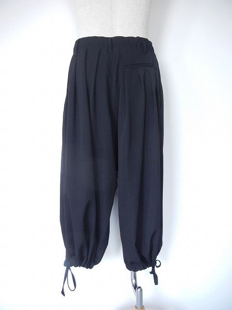 Yohji Yamamoto Yohji Yamamoto Pour Homme - W/Gabardine Balloon Pants Size US 30 / EU 46 - 14 Thumbnail
