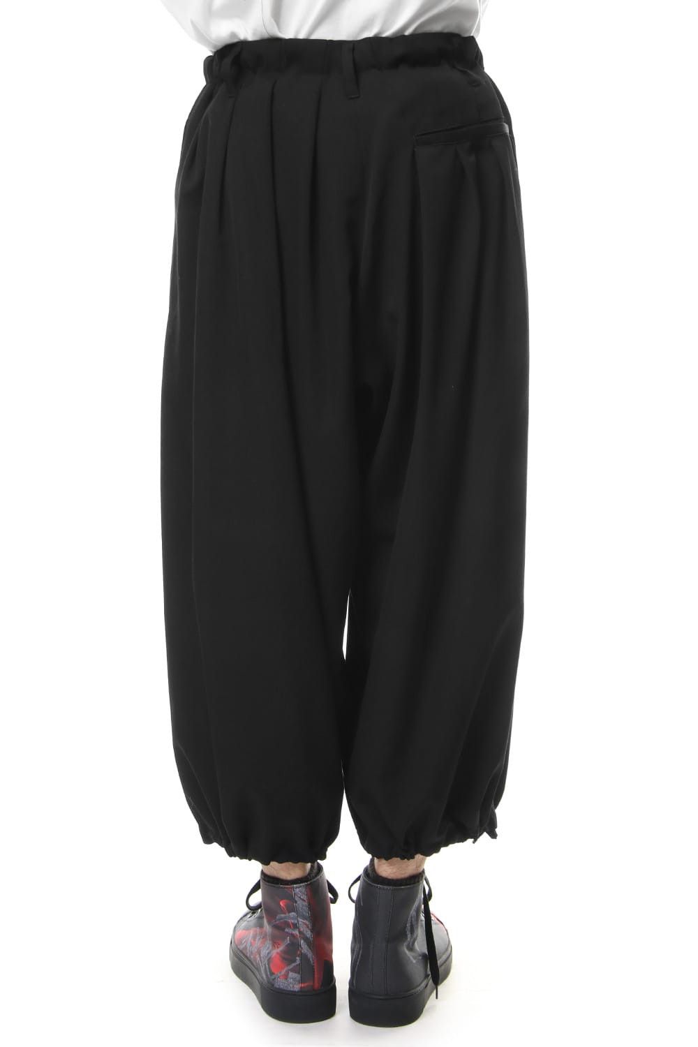 Yohji Yamamoto Yohji Yamamoto Pour Homme - W/Gabardine Balloon Pants Size US 30 / EU 46 - 8 Thumbnail