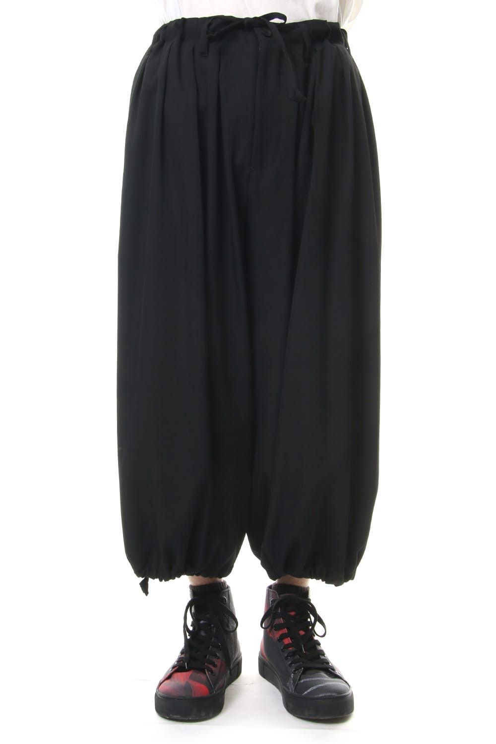 Yohji Yamamoto Yohji Yamamoto Pour Homme - W/Gabardine Balloon Pants Size US 30 / EU 46 - 7 Thumbnail