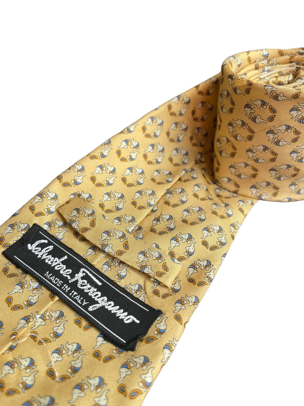 Designer Salvatore Ferragamo Tie Size ONE SIZE - 2 Thumbnail