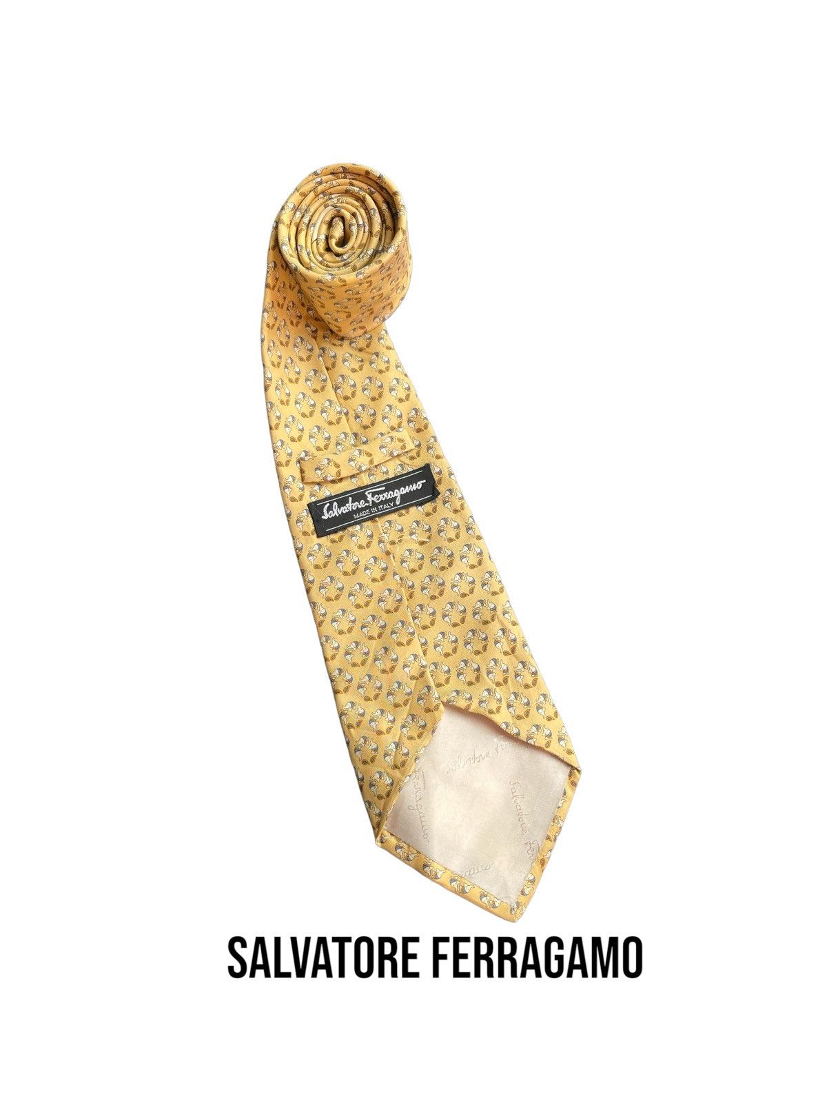 Designer Salvatore Ferragamo Tie Size ONE SIZE - 1 Thumbnail
