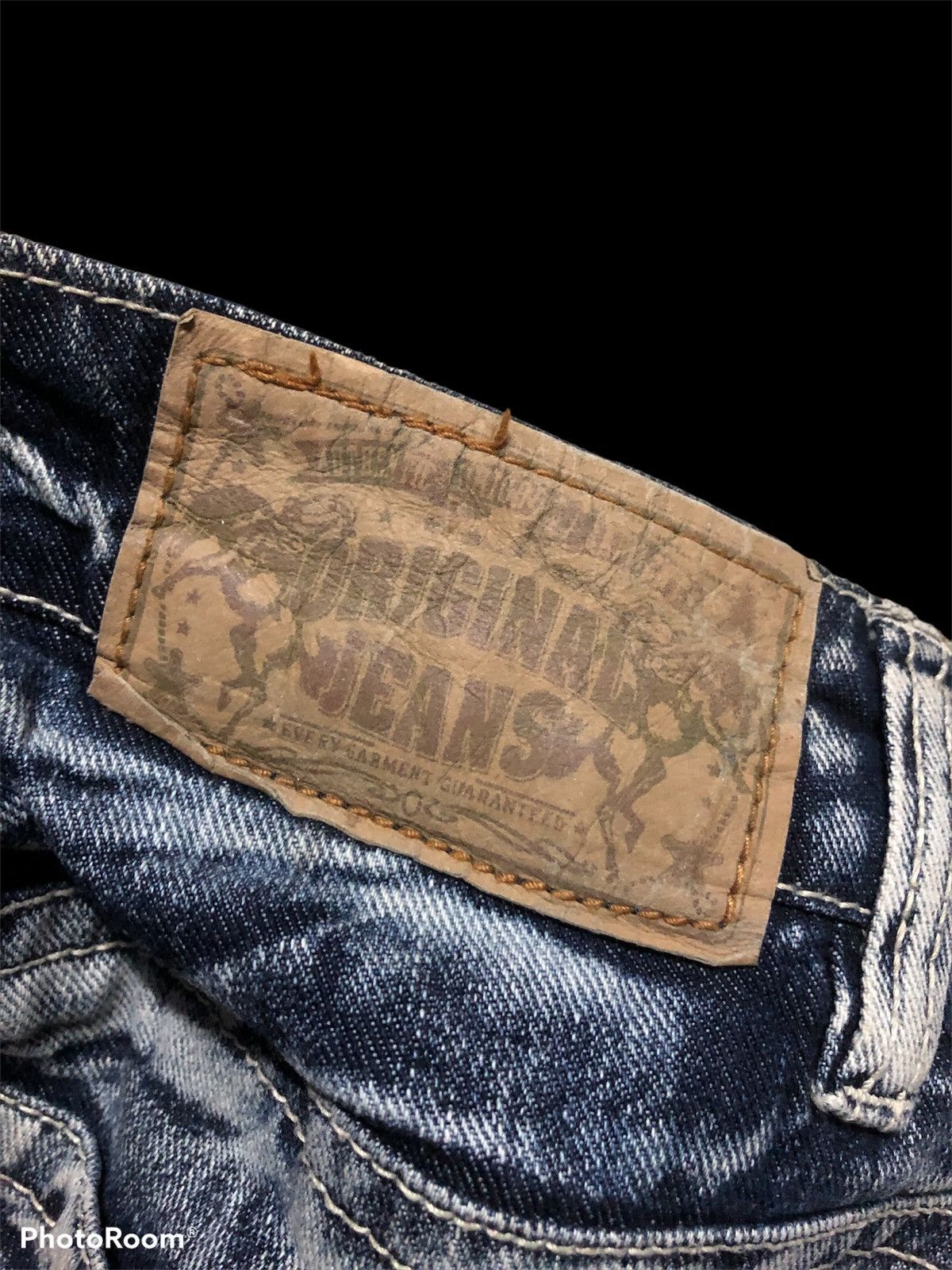 Bleach RIPPED⚡️⚡️STUDDED ELECTRIC WASH DISTRESSED BY ORIGINAL JEANS Size US 31 - 3 Thumbnail