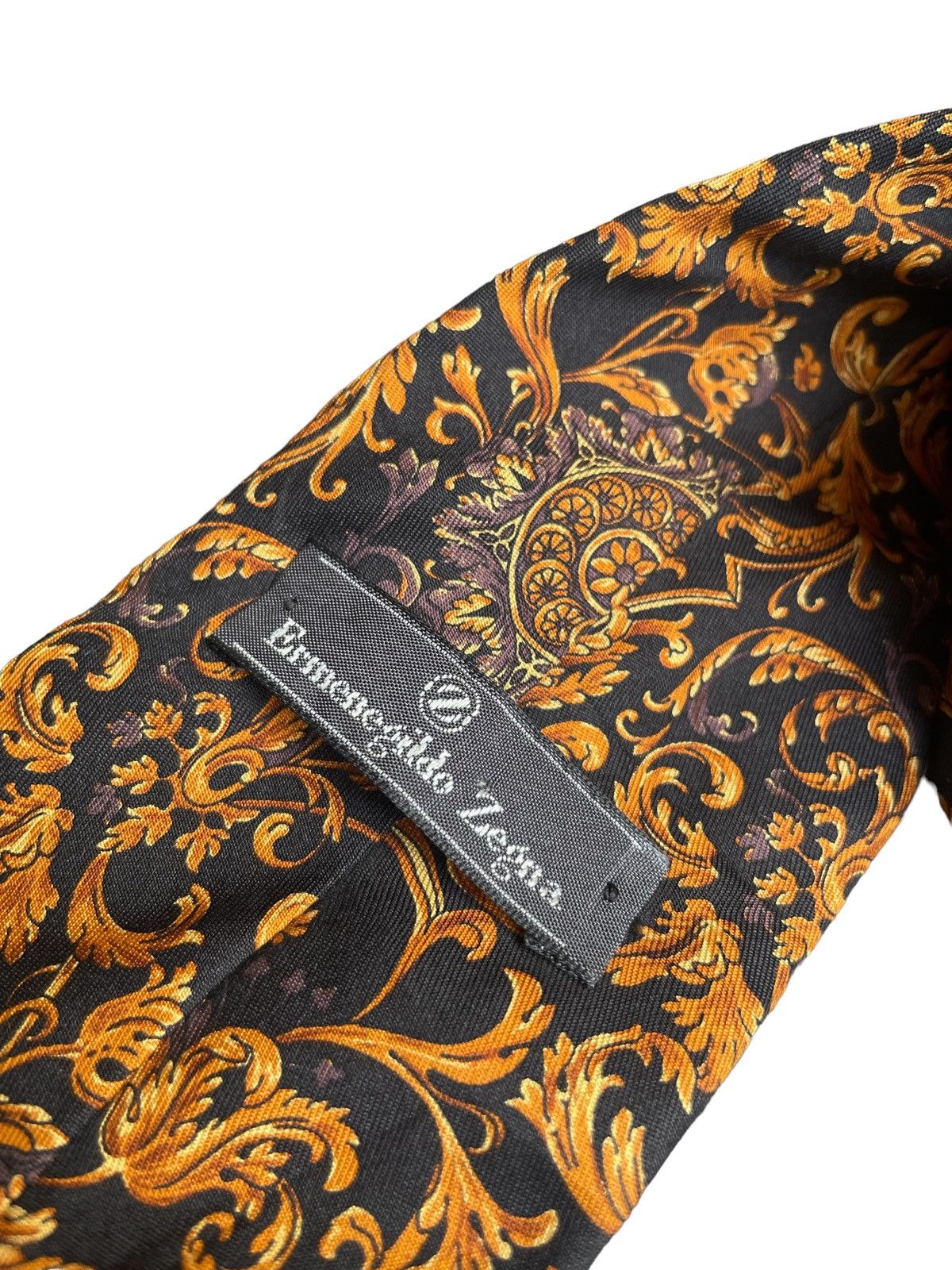 Designer Ermenegildo Zegna Tie Size ONE SIZE - 3 Thumbnail