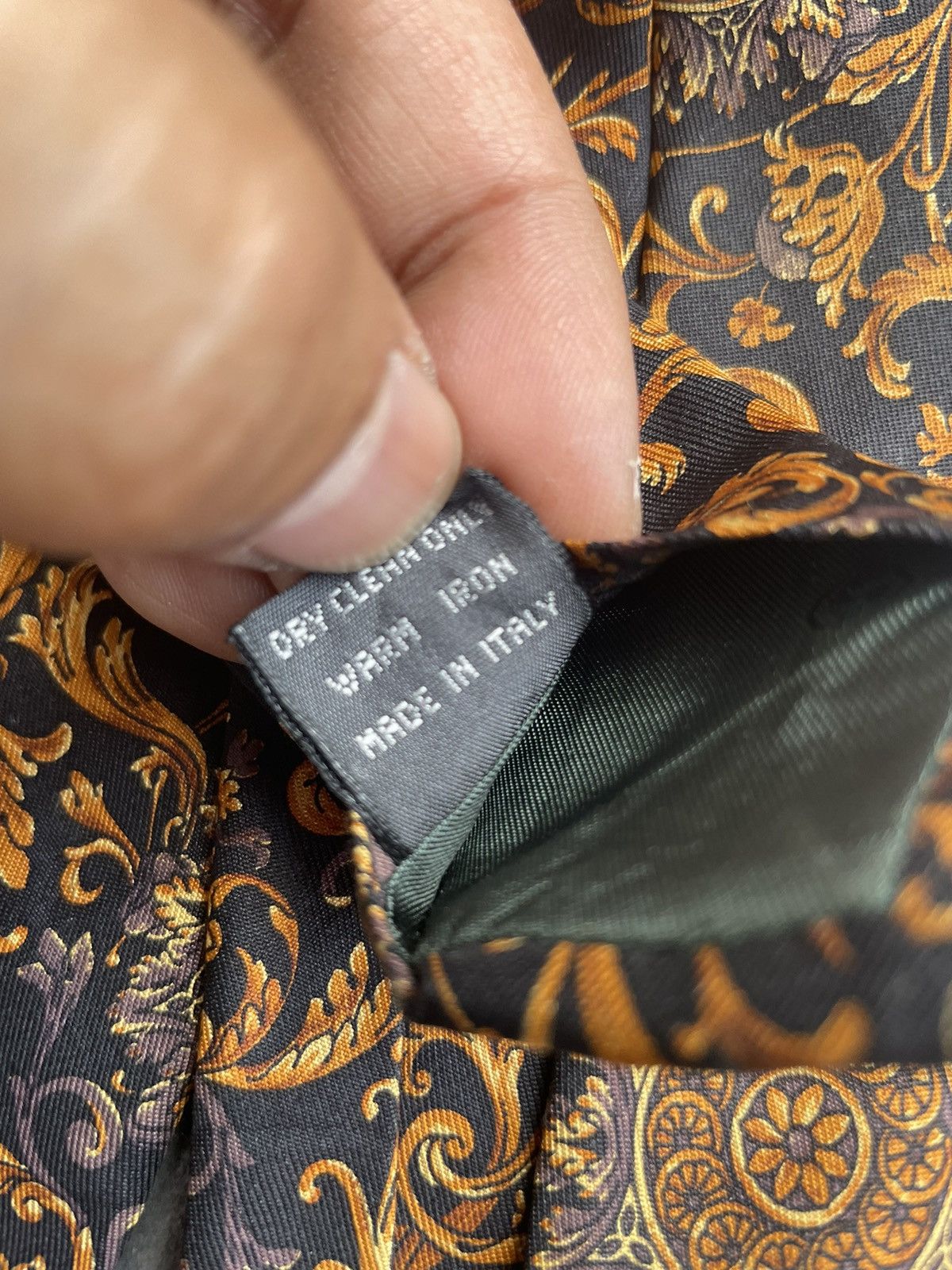 Designer Ermenegildo Zegna Tie Size ONE SIZE - 5 Thumbnail