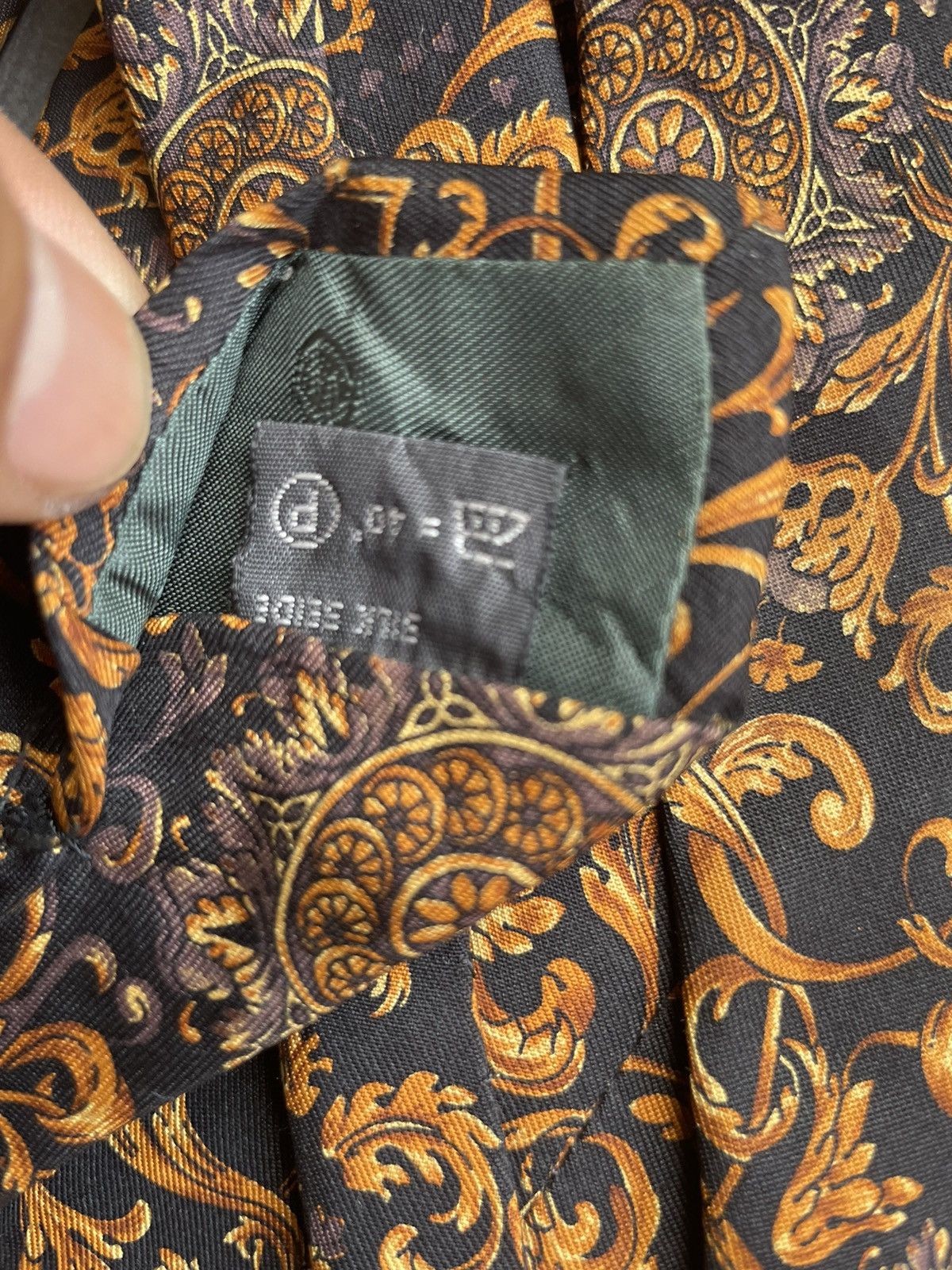 Designer Ermenegildo Zegna Tie Size ONE SIZE - 6 Thumbnail