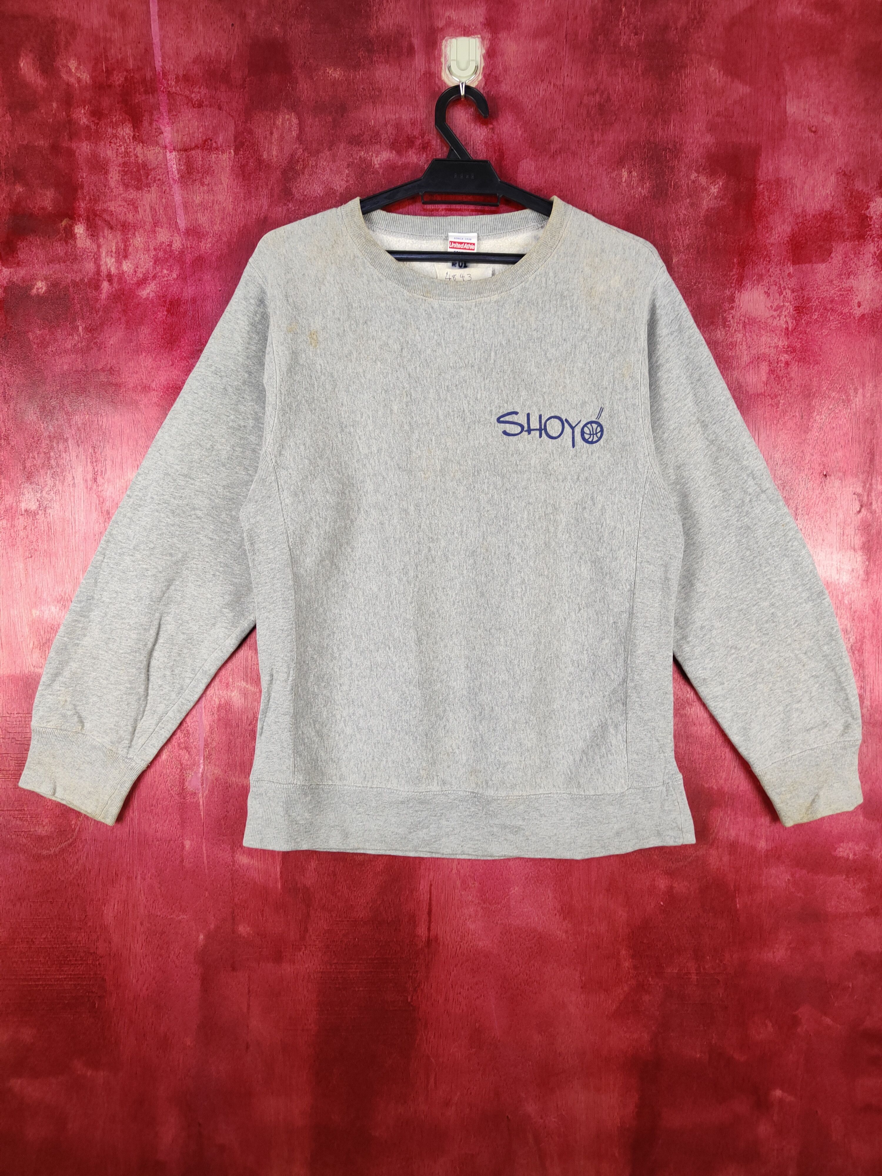 Vintage United Athle Shoyo japan basketball vintage Sweater #4843 Size M / US 6-8 / IT 42-44 - 1 Thumbnail