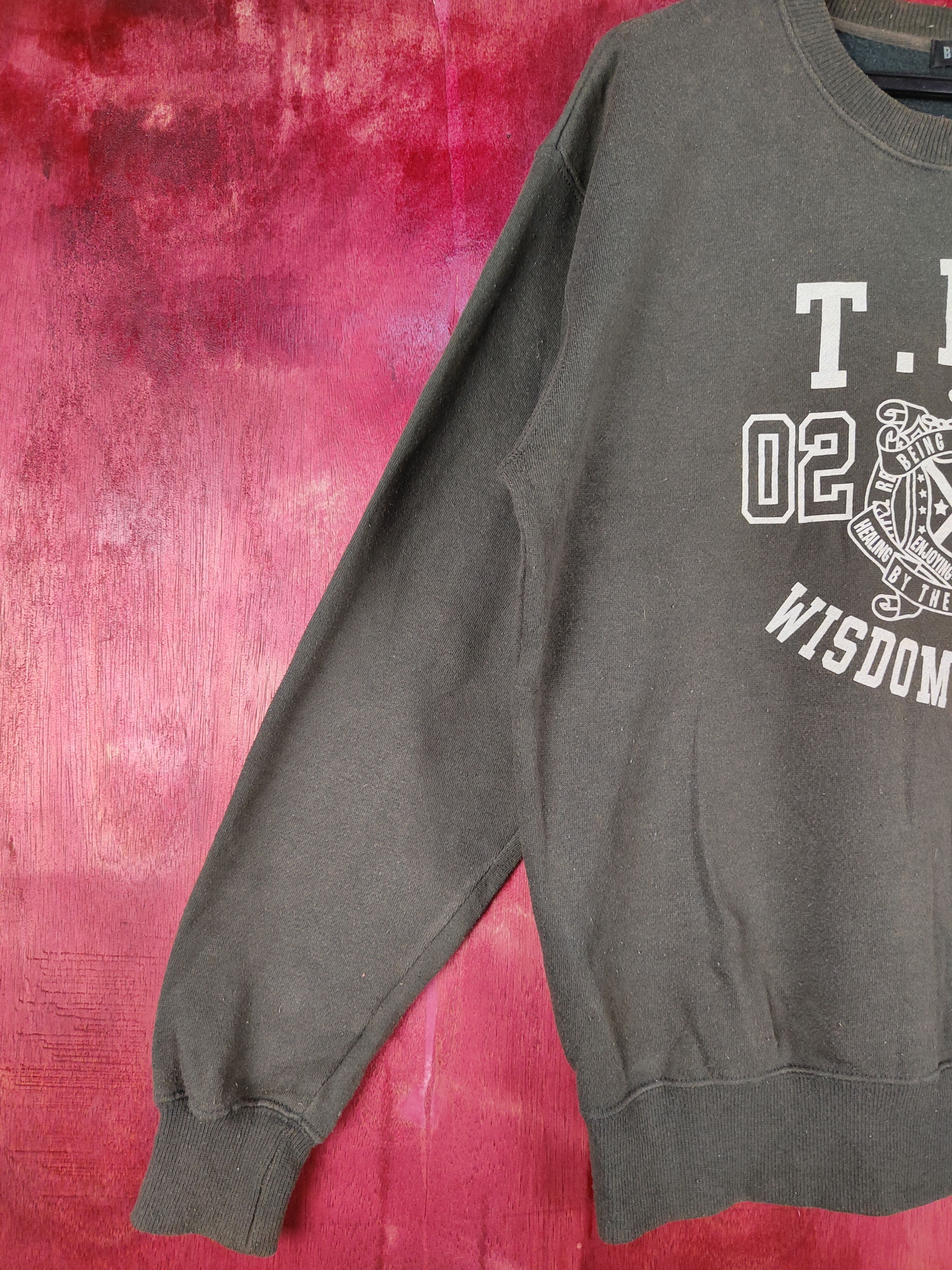 Japanese Brand The Wishdom Of Ages vintage Gray Sweater #4833 Size US M / EU 48-50 / 2 - 3 Thumbnail