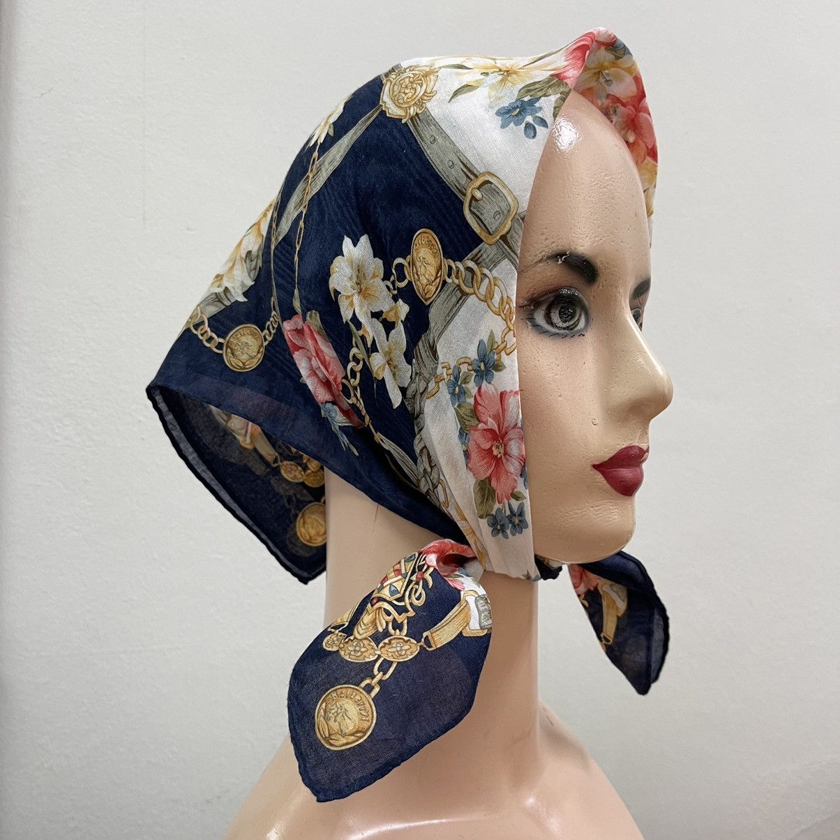 Burberry Vintage Burberrys Bandana Handkerchief Headband Turban Size ONE SIZE - 1 Thumbnail