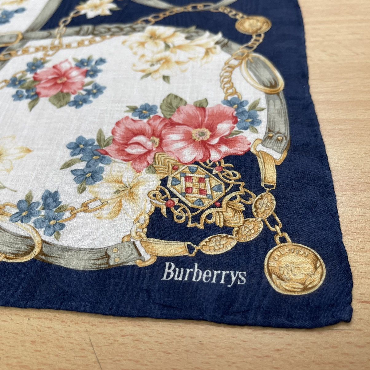 Burberry Vintage Burberrys Bandana Handkerchief Headband Turban Size ONE SIZE - 2 Thumbnail