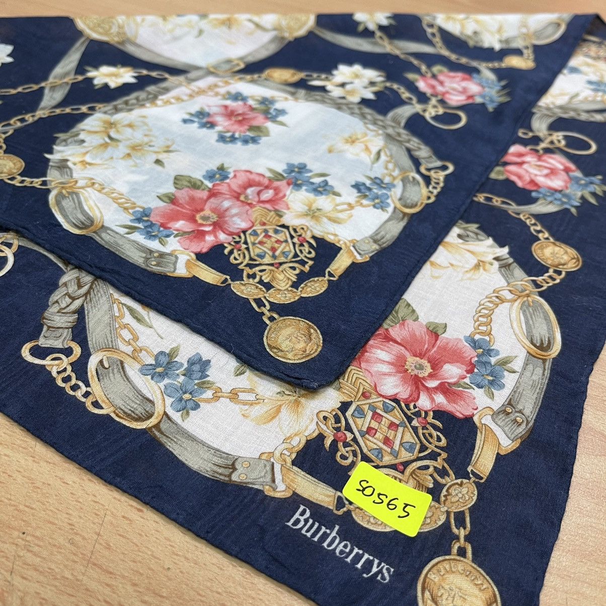 Burberry Vintage Burberrys Bandana Handkerchief Headband Turban Size ONE SIZE - 6 Thumbnail