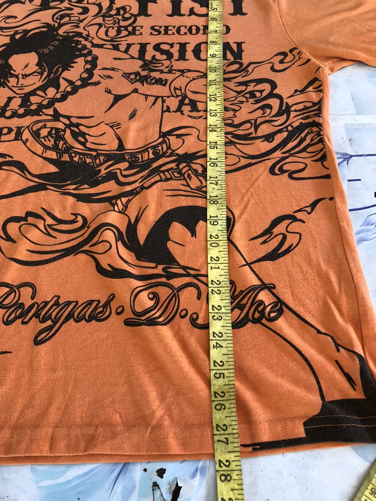 Japanese Brand × One Piece One Piece Portgas D Ace TShirt Size US L / EU 52-54 / 3 - 5 Thumbnail