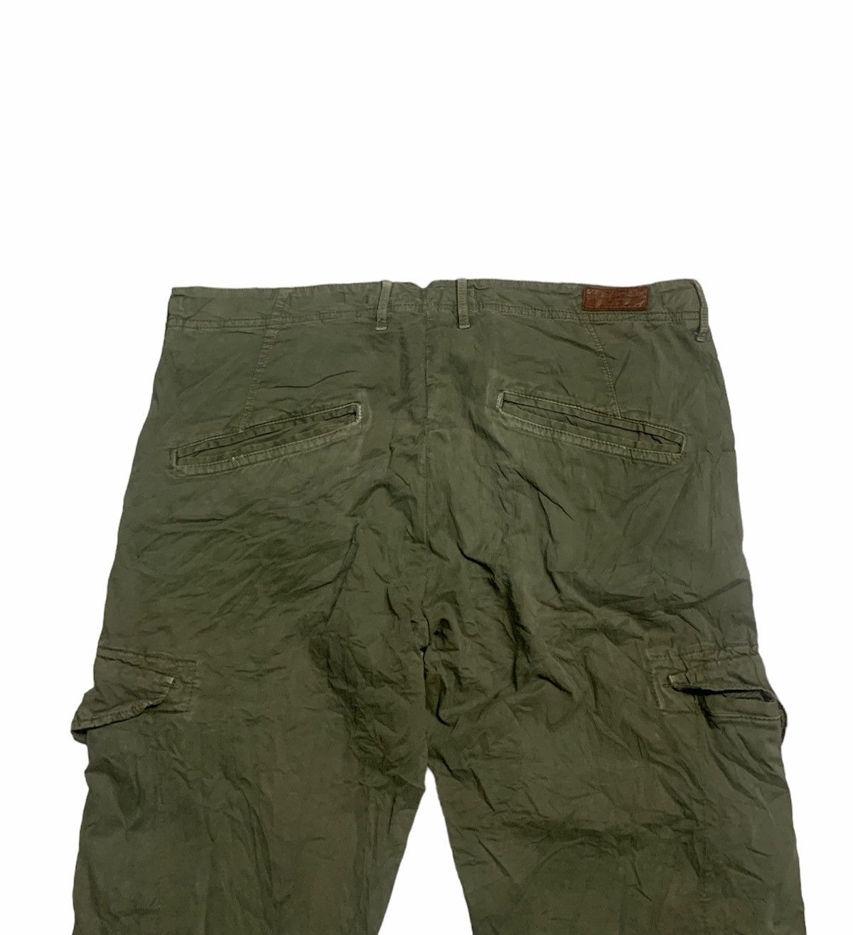 Jack & Jones Jack & Jones slim fit olive green cargo pants Size US 37 - 4 Thumbnail