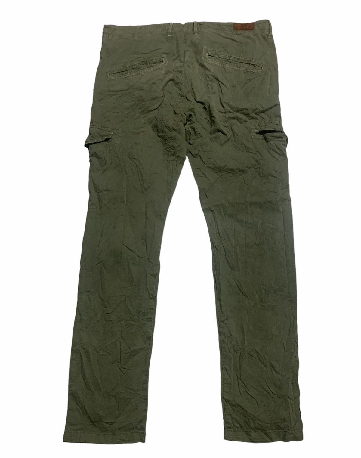Jack & Jones Jack & Jones slim fit olive green cargo pants Size US 37 - 2 Thumbnail