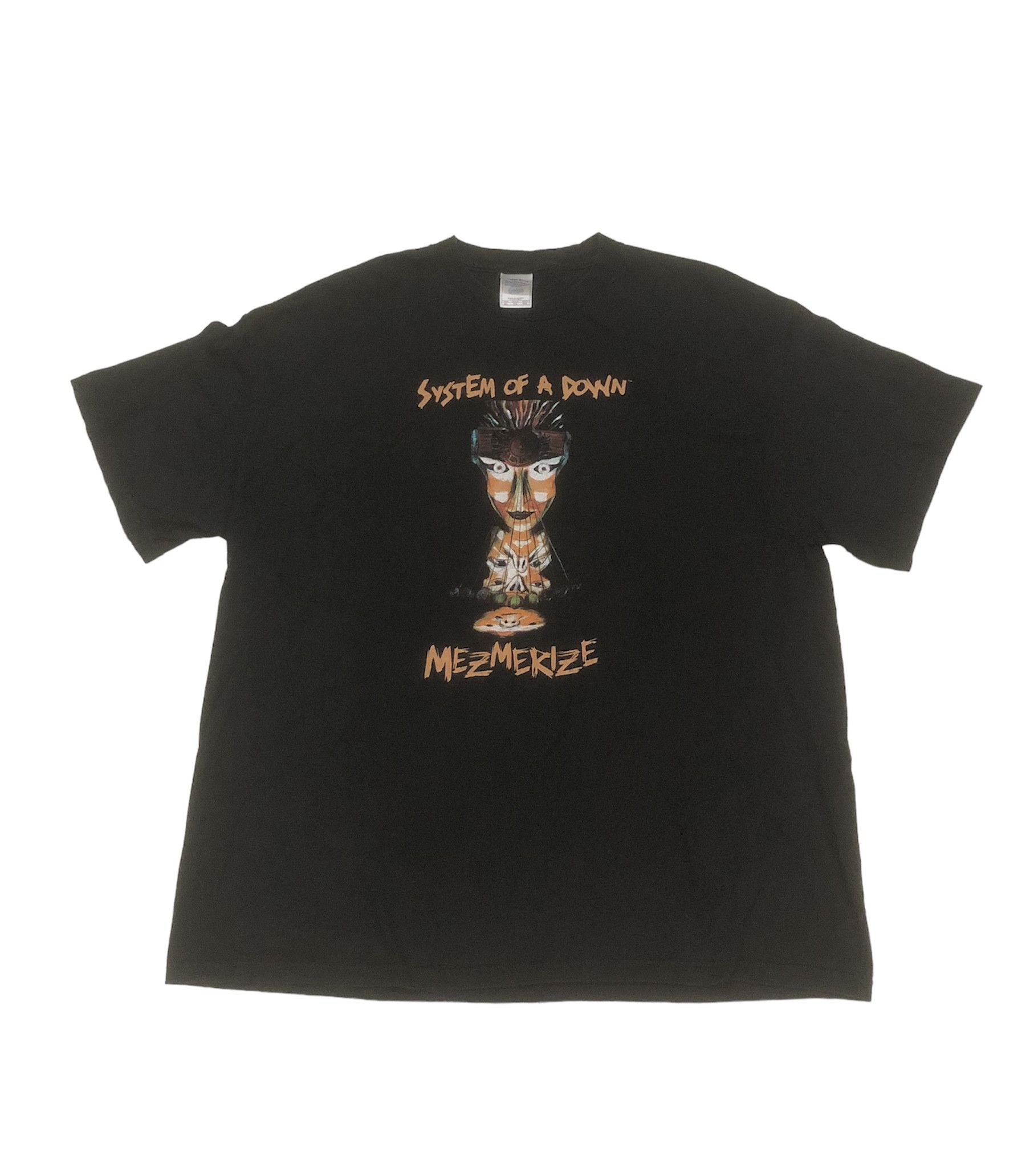 Band Tees Vintage System Of A Down Promo Album Mezmerize Tshirt Size US XL / EU 56 / 4 - 1 Thumbnail