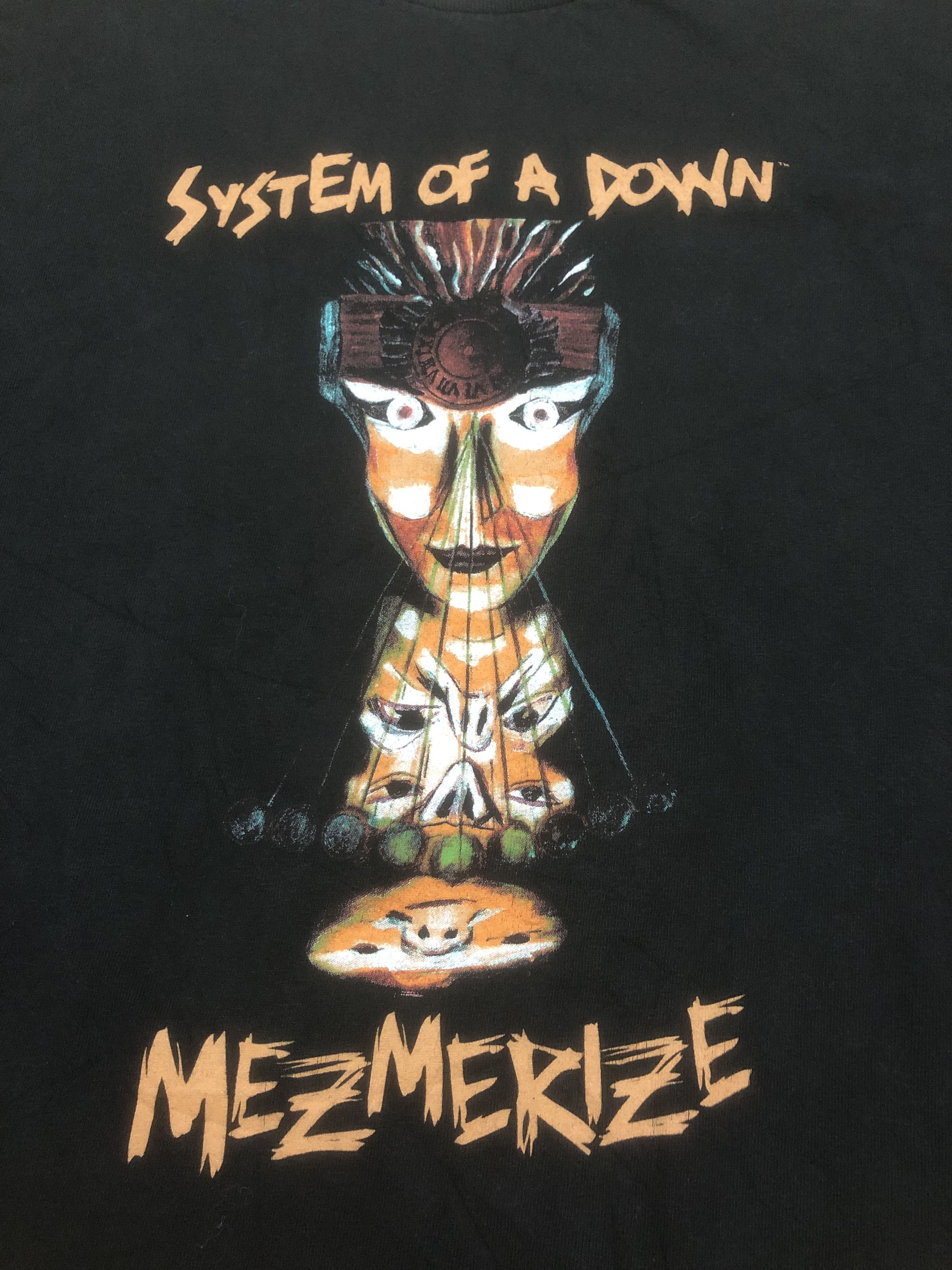 Band Tees Vintage System Of A Down Promo Album Mezmerize Tshirt Size US XL / EU 56 / 4 - 2 Thumbnail