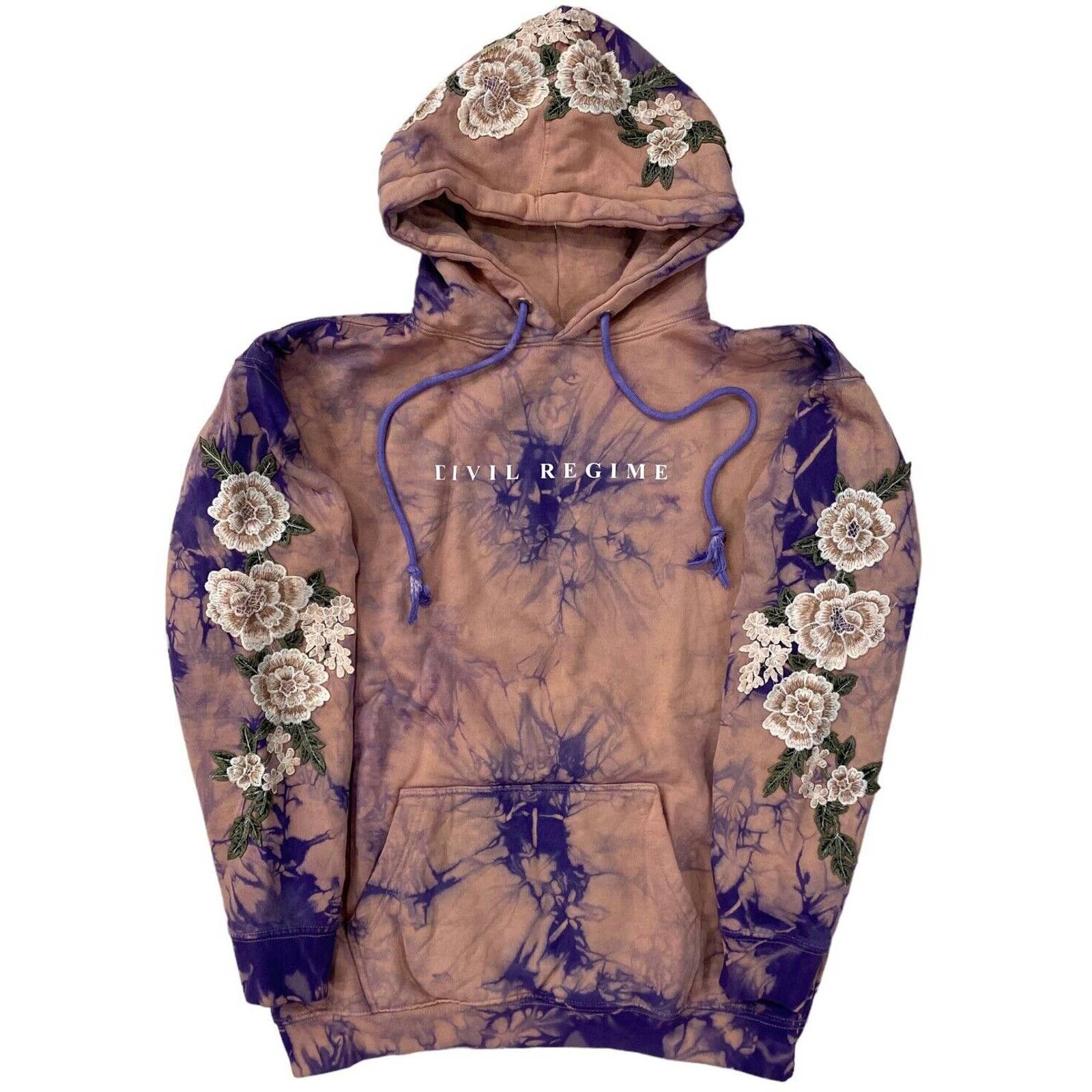 Civil regime roses hoodie sale