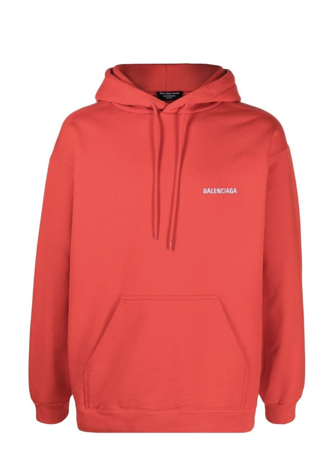 image of Balenciaga Red Hoodie, Men's (Size Small)