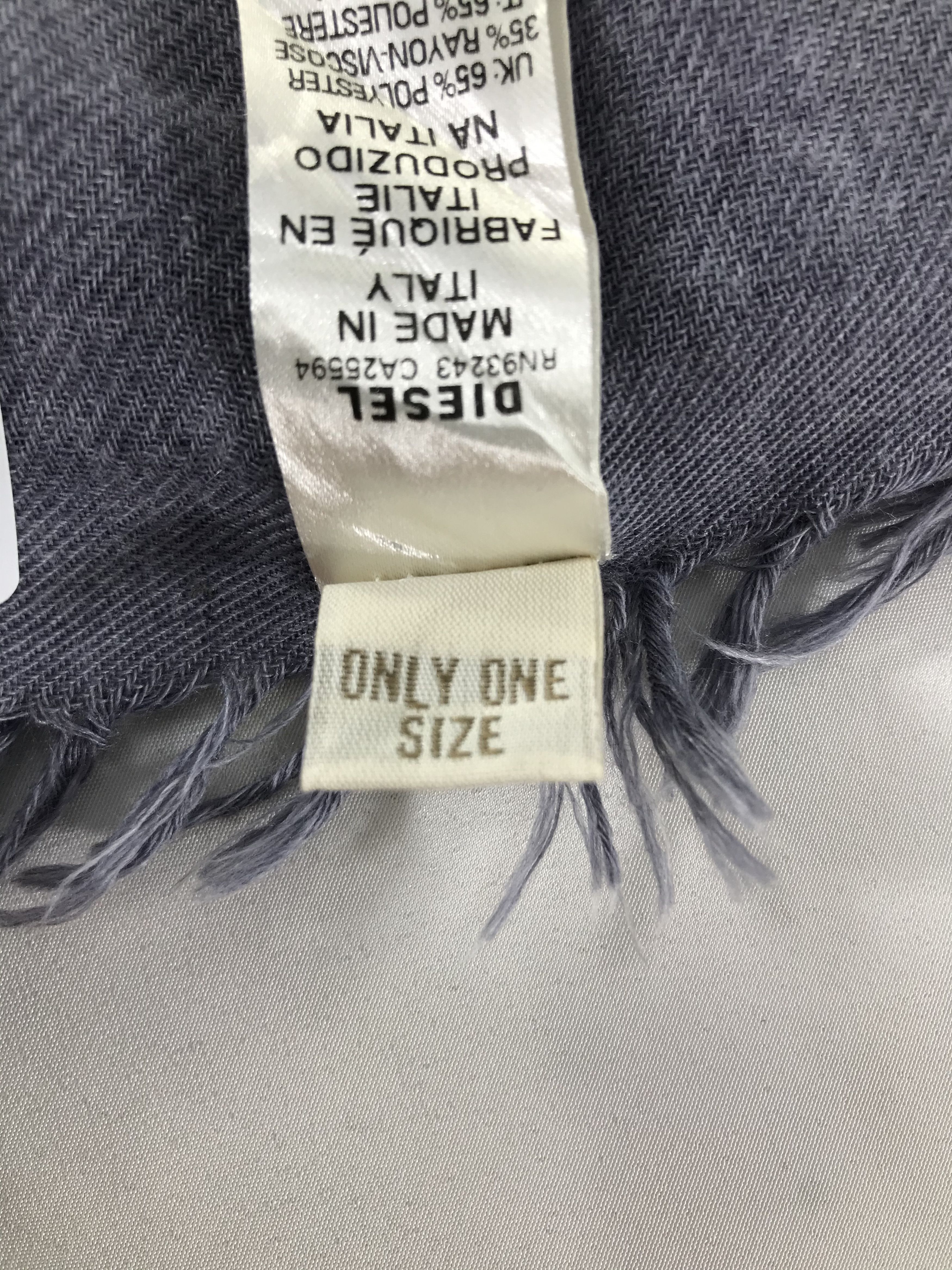 Diesel Diesel Scarf Shawl Muffler Wrap Mantilla Babushka V286 Size ONE SIZE - 8 Thumbnail