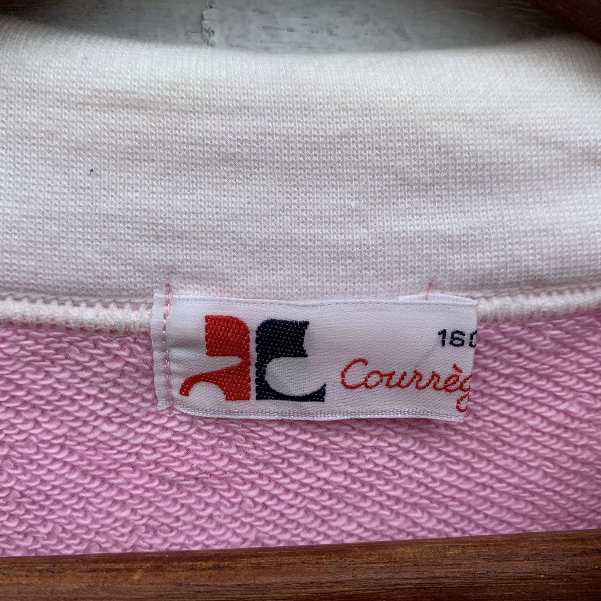 Courreges Nice! Courreges Love Logo Sweatshirt Size S / US 4 / IT 40 - 7 Thumbnail