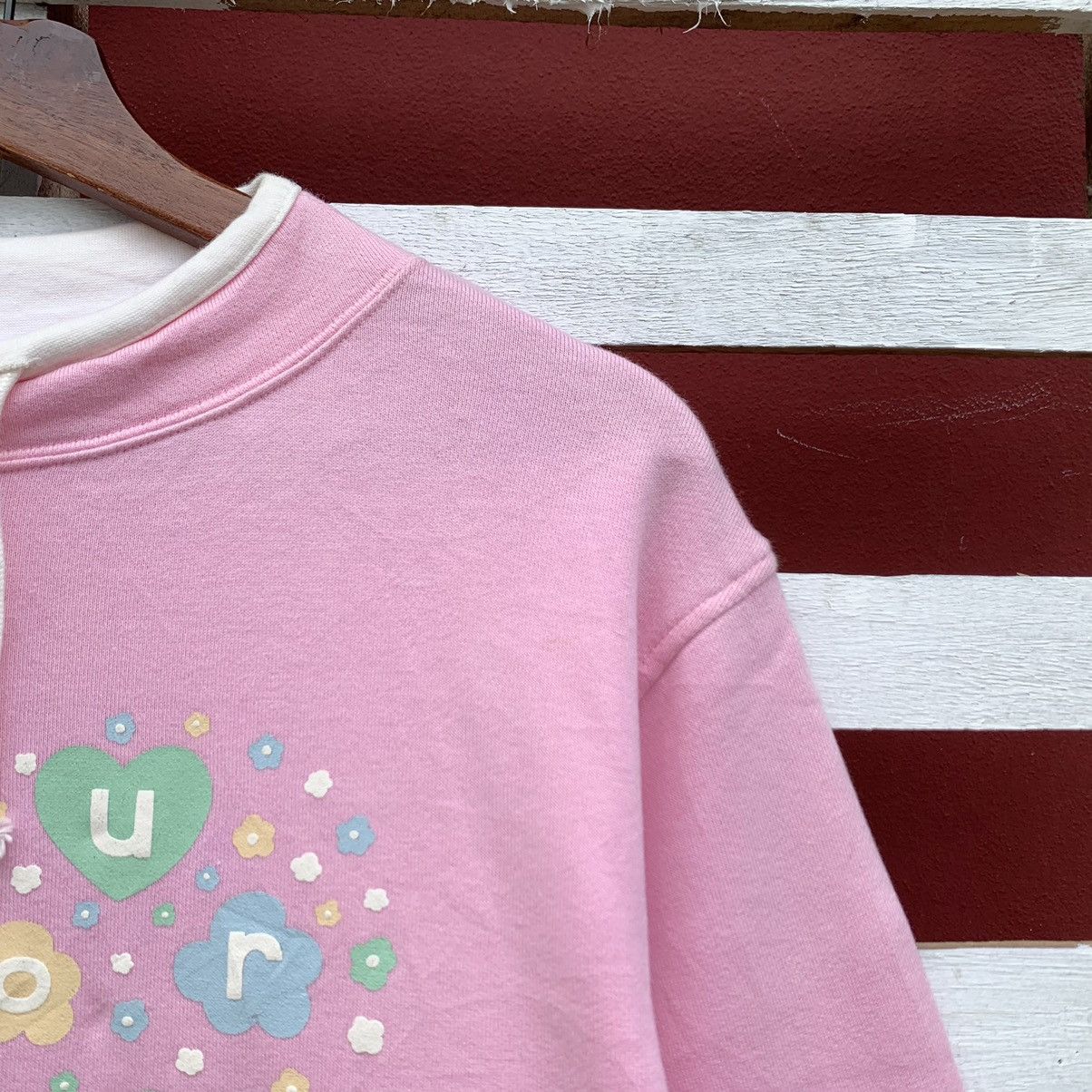 Courreges Nice! Courreges Love Logo Sweatshirt Size S / US 4 / IT 40 - 4 Thumbnail