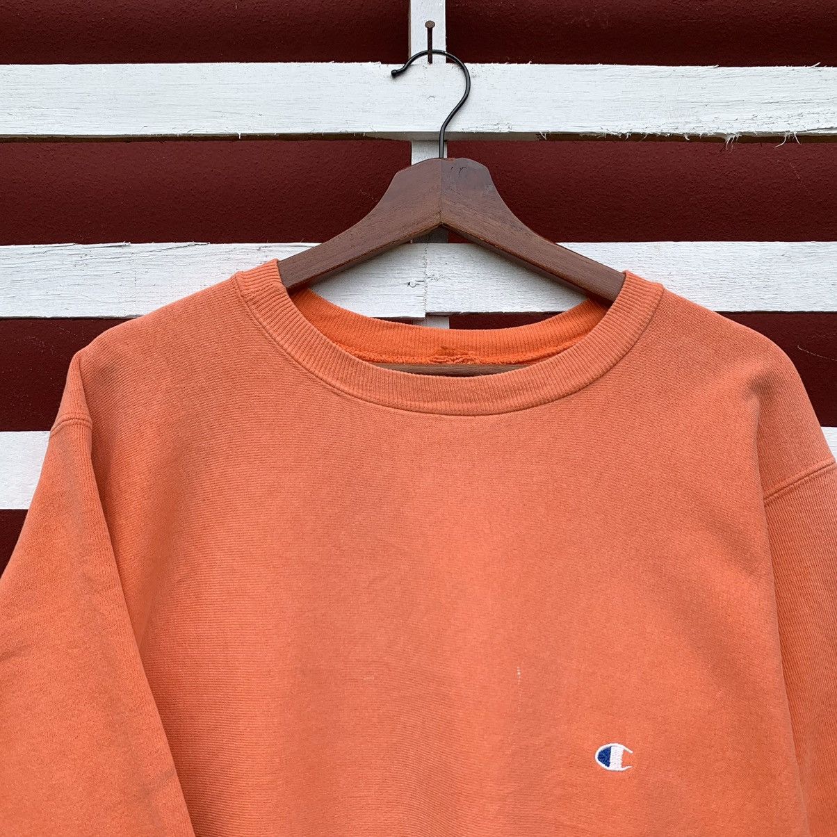 Champion × Vintage Vintage 90s Champion Reverse Weave Sweatshirt Size US L / EU 52-54 / 3 - 3 Thumbnail