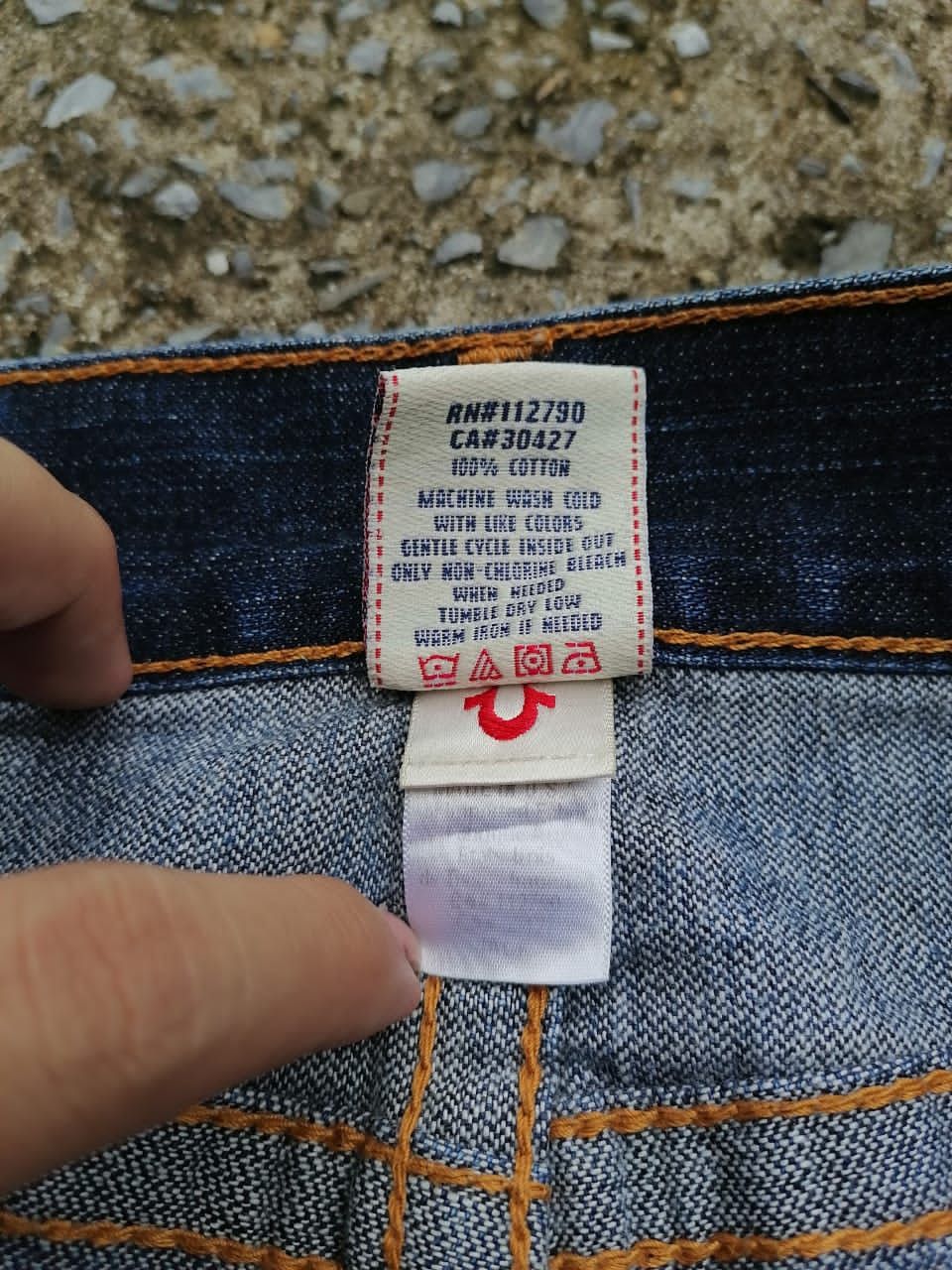 True Religion True Religion Fly Button Denim Jeans Size US 31 - 4 Thumbnail