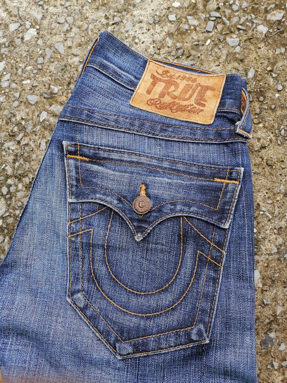 True Religion True Religion Fly Button Denim Jeans Size US 31 - 6 Thumbnail