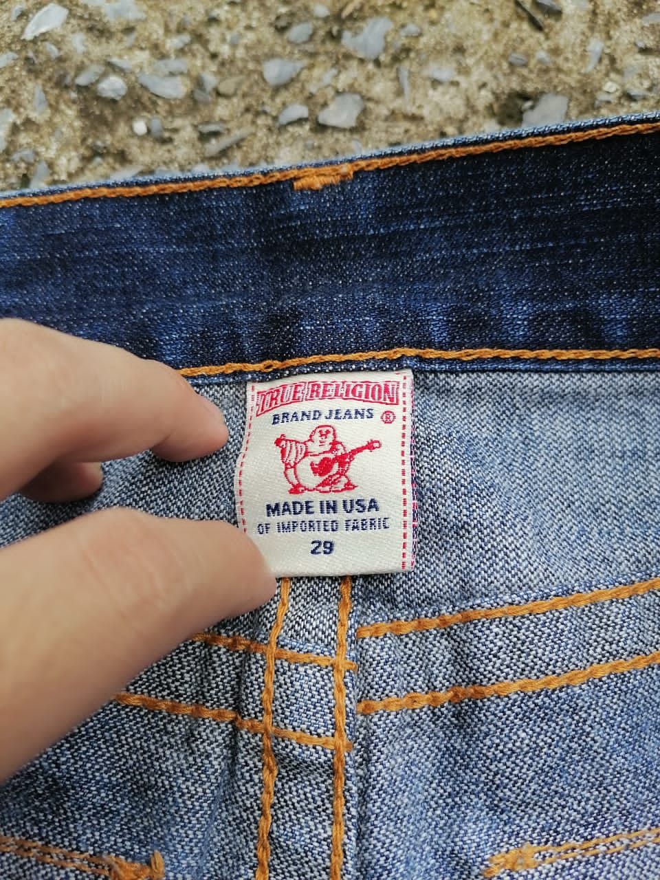 True Religion True Religion Fly Button Denim Jeans Size US 31 - 3 Thumbnail