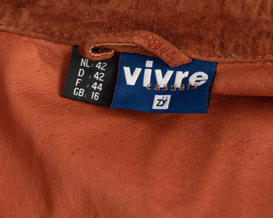 Vintage Women UK 14 Pig Suede US 10 Leather EU 42 Jacket Pigskin | Grailed