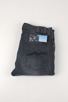 満点の nudie jeans｜HIGH KAI 28×30ユーズドブラックインディゴ - パンツ