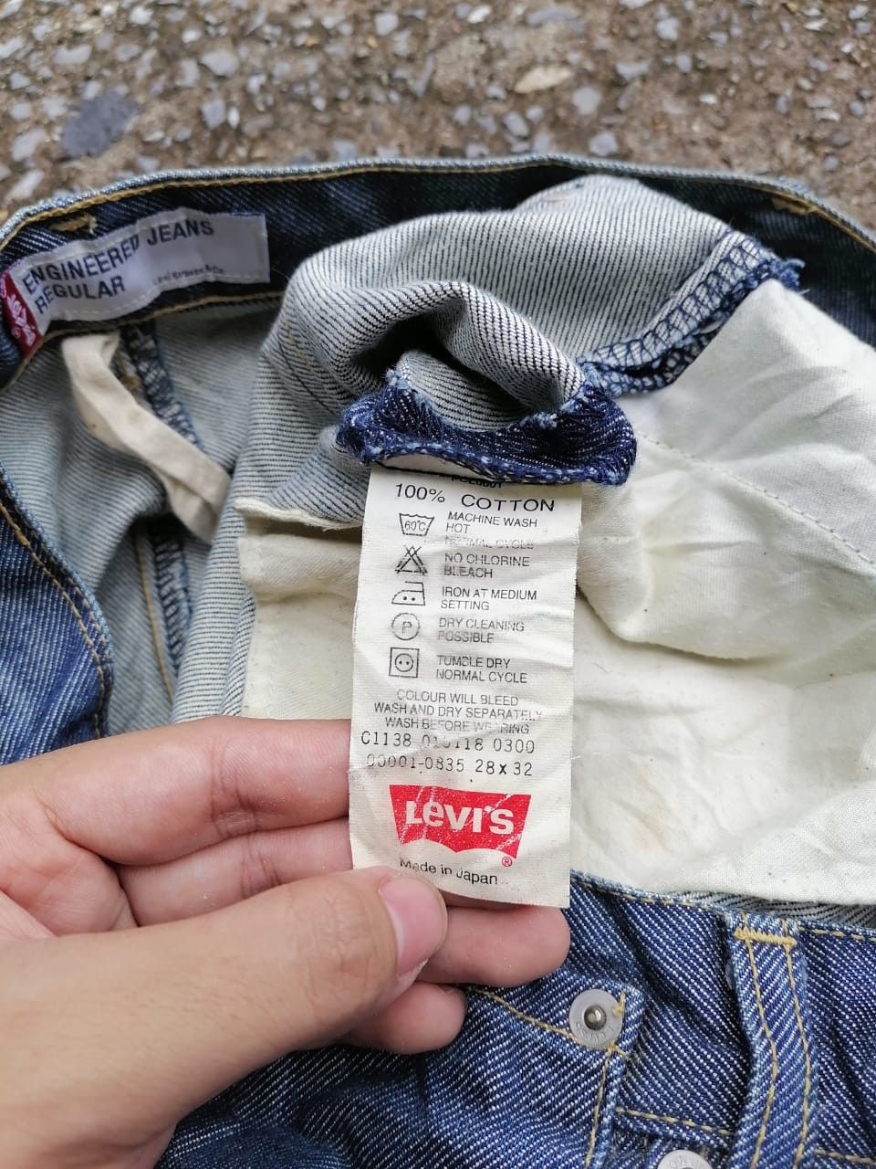 Japanese Brand × Levi's × Levi's Vintage Clothing Levi's Strauss Engineered Regular Fit Denim Jeans Size US 28 / EU 44 - 4 Thumbnail