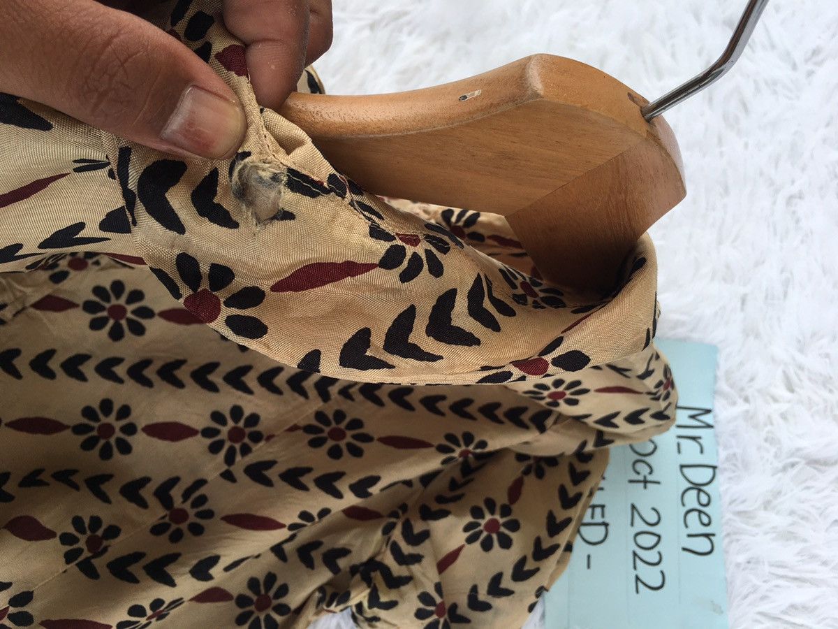 Comme des Garcons Rare Vintage CDG Comme Des Garcons Tricot Florals Shirt Size S / US 4 / IT 40 - 12 Thumbnail