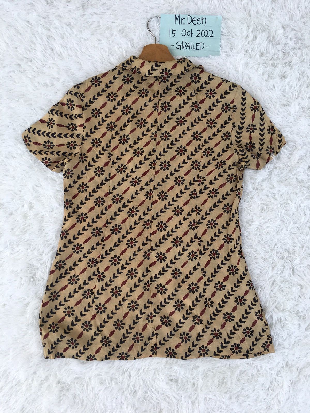 Comme des Garcons Rare Vintage CDG Comme Des Garcons Tricot Florals Shirt Size S / US 4 / IT 40 - 13 Thumbnail