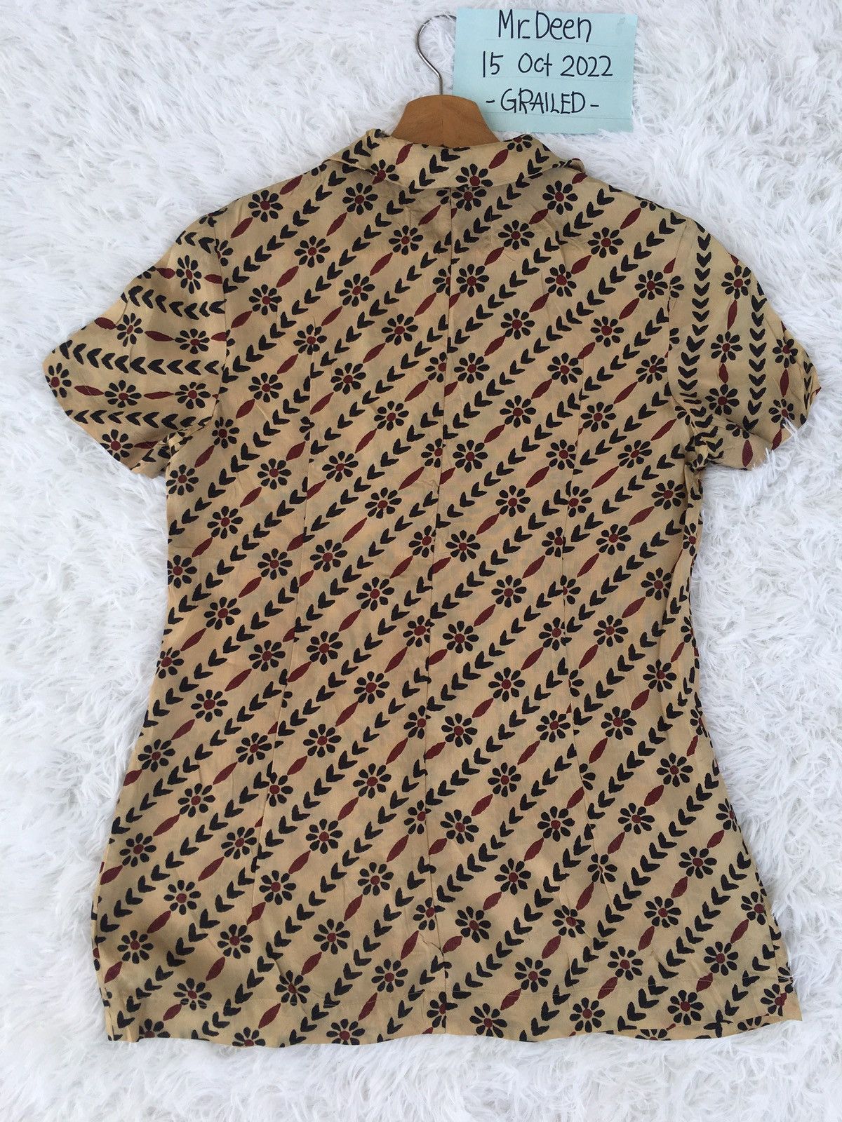 Comme des Garcons Rare Vintage CDG Comme Des Garcons Tricot Florals Shirt Size S / US 4 / IT 40 - 16 Thumbnail