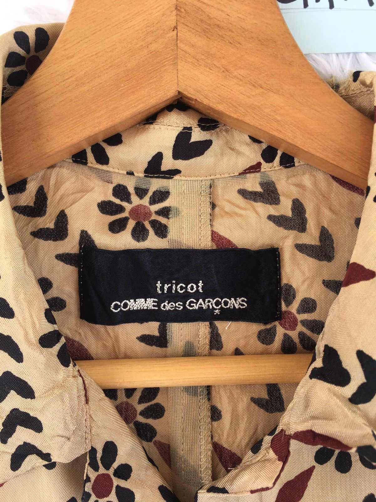 Comme des Garcons Rare Vintage CDG Comme Des Garcons Tricot Florals Shirt Size S / US 4 / IT 40 - 7 Thumbnail