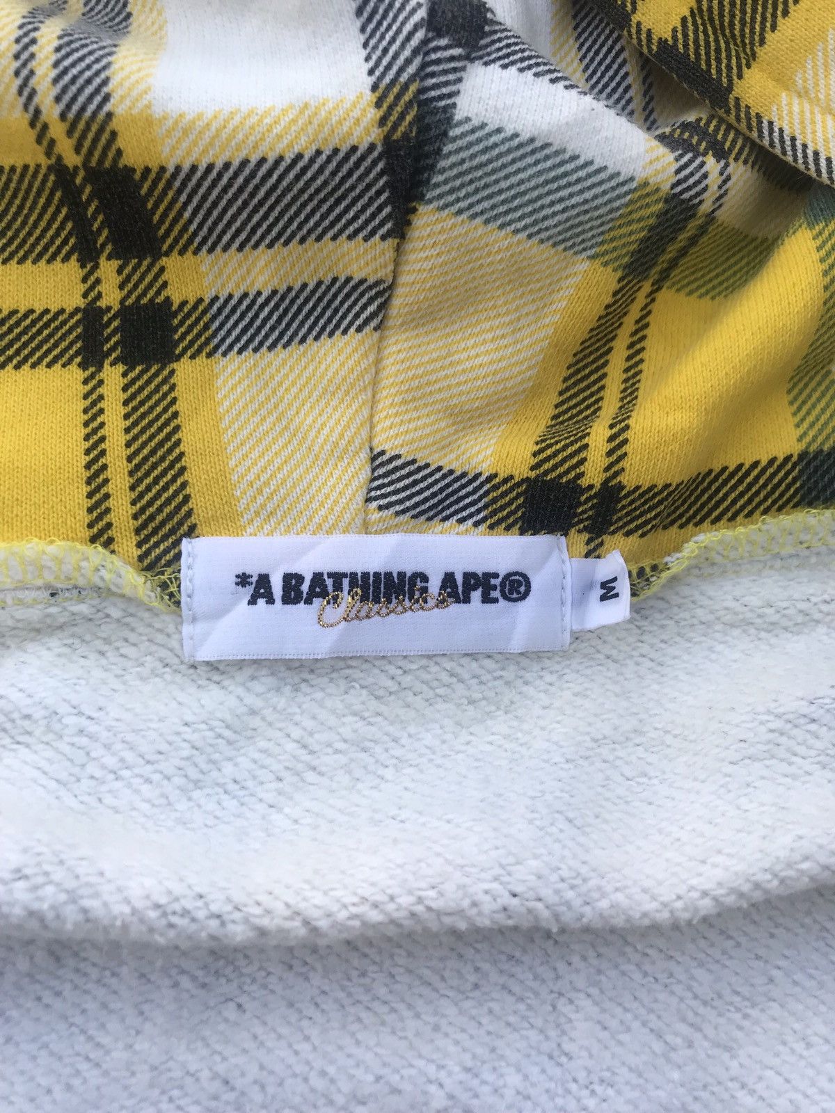 Bape Bape Check Full Zip Hoodie Size US M / EU 48-50 / 2 - 3 Thumbnail
