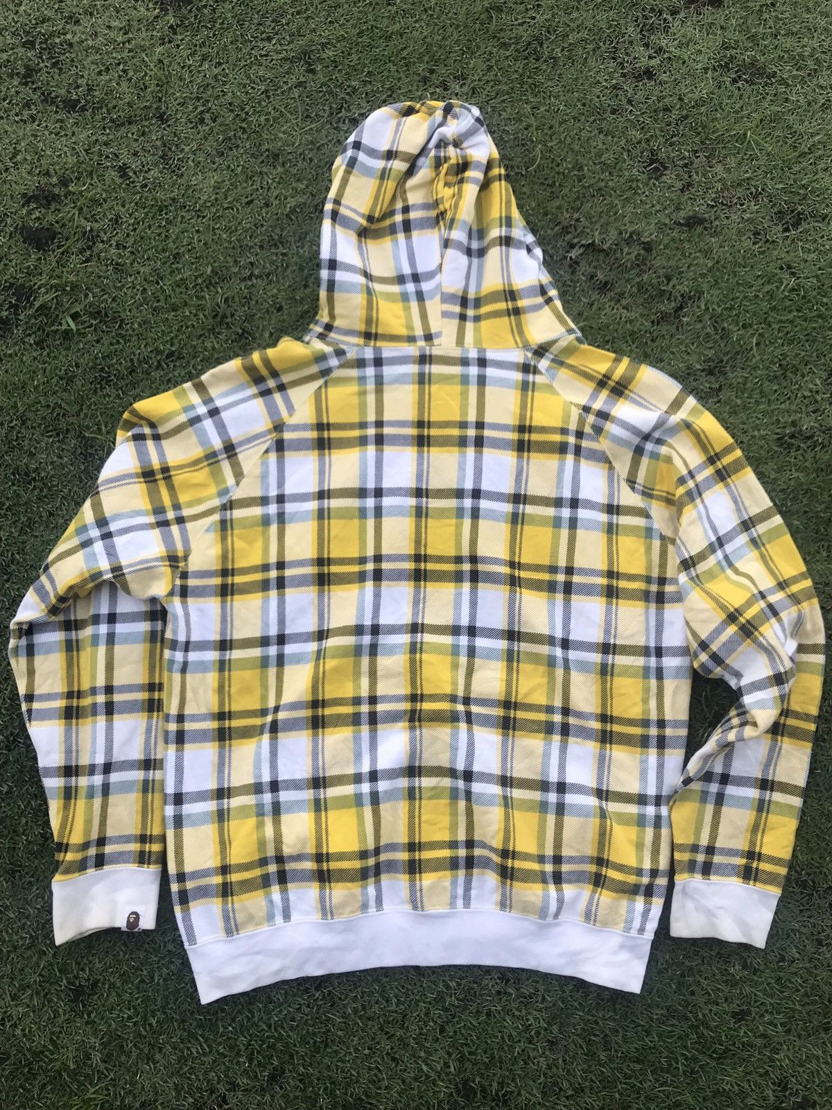 Bape Bape Check Full Zip Hoodie Size US M / EU 48-50 / 2 - 2 Thumbnail