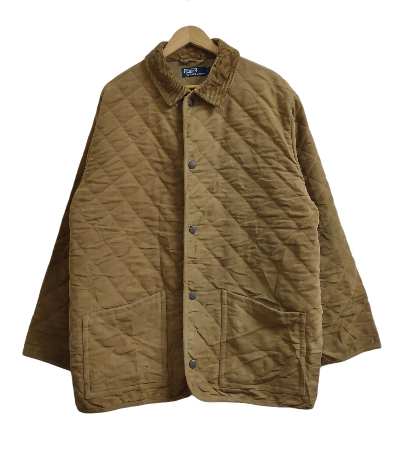 Polo Ralph Lauren Polo RL Wool Quilted Snap Button Chore Jacket Size US L / EU 52-54 / 3 - 1 Thumbnail