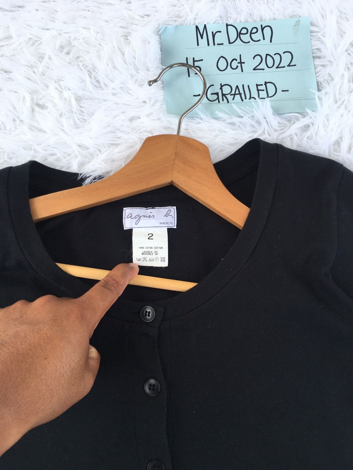 agnes b. Rare Agnes B. Longsleeve Shirt Size XS / US 0-2 / IT 36-38 - 5 Thumbnail
