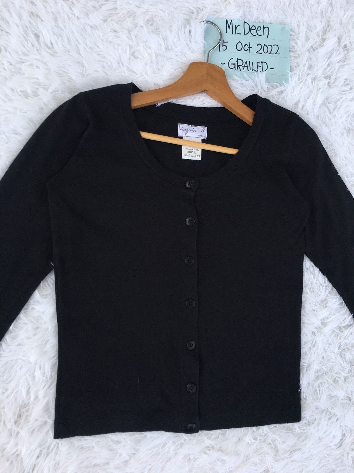 agnes b. Rare Agnes B. Longsleeve Shirt Size XS / US 0-2 / IT 36-38 - 2 Thumbnail